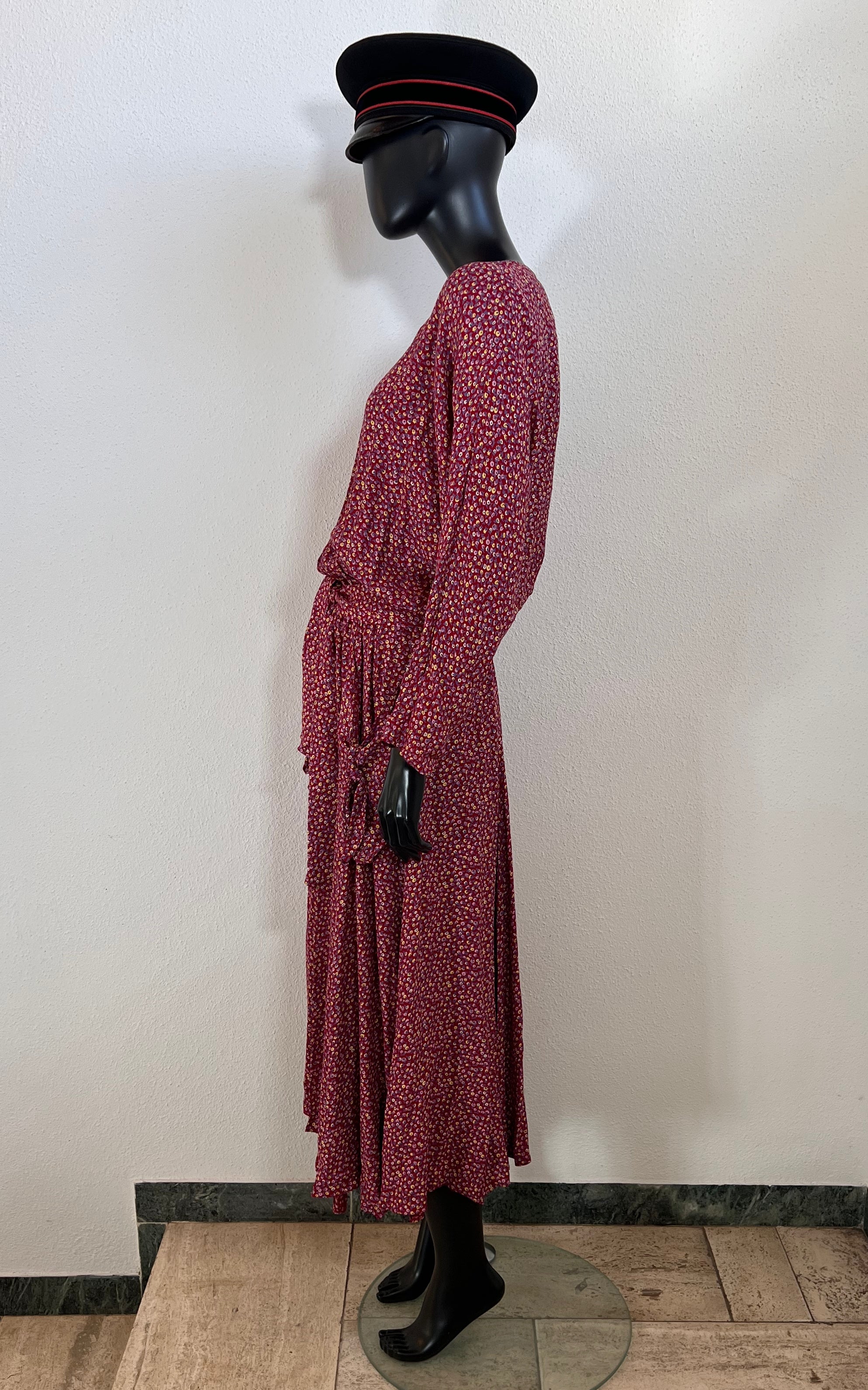 Abito vintage a fiori