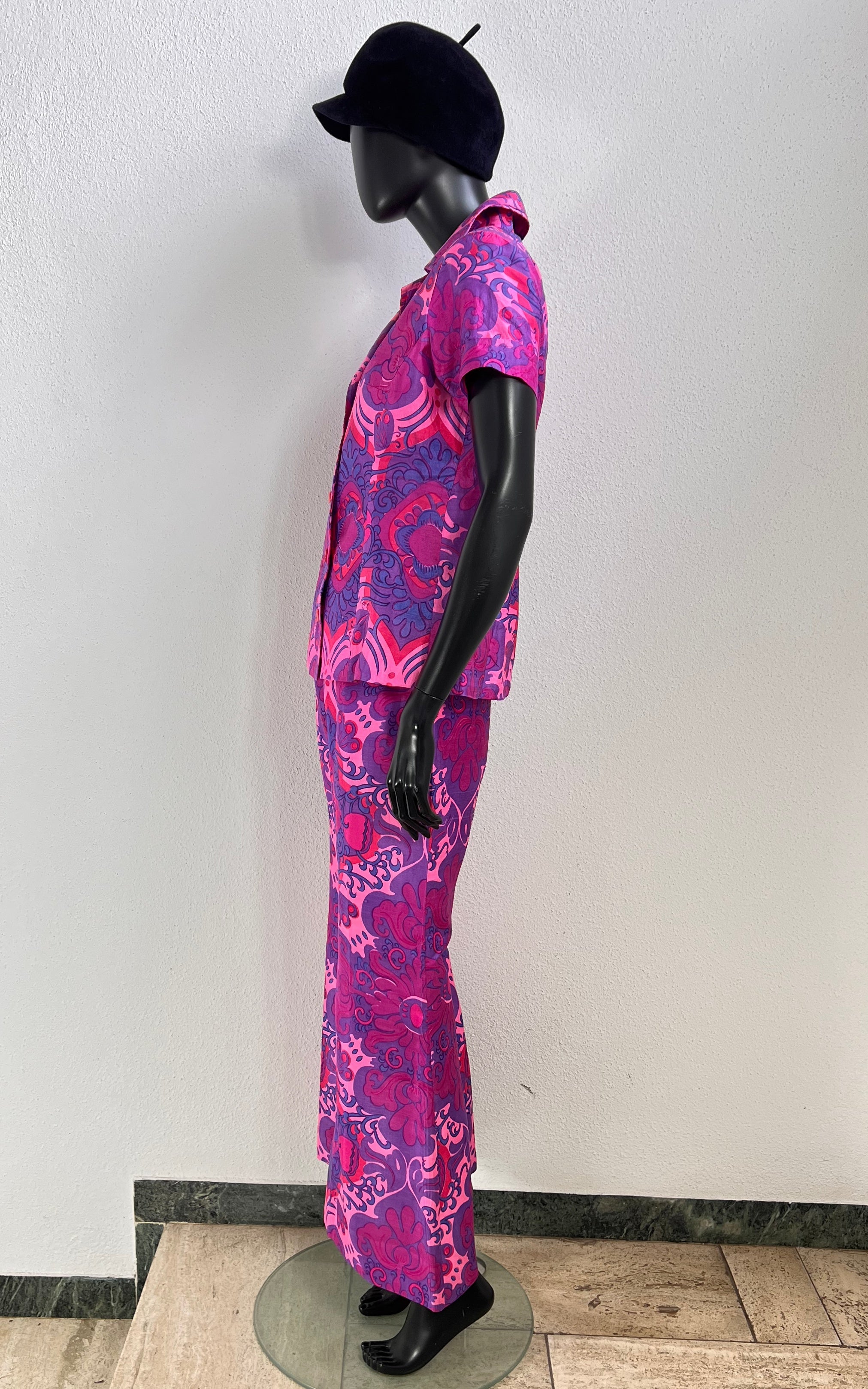 Vintage 60s Silk Suit