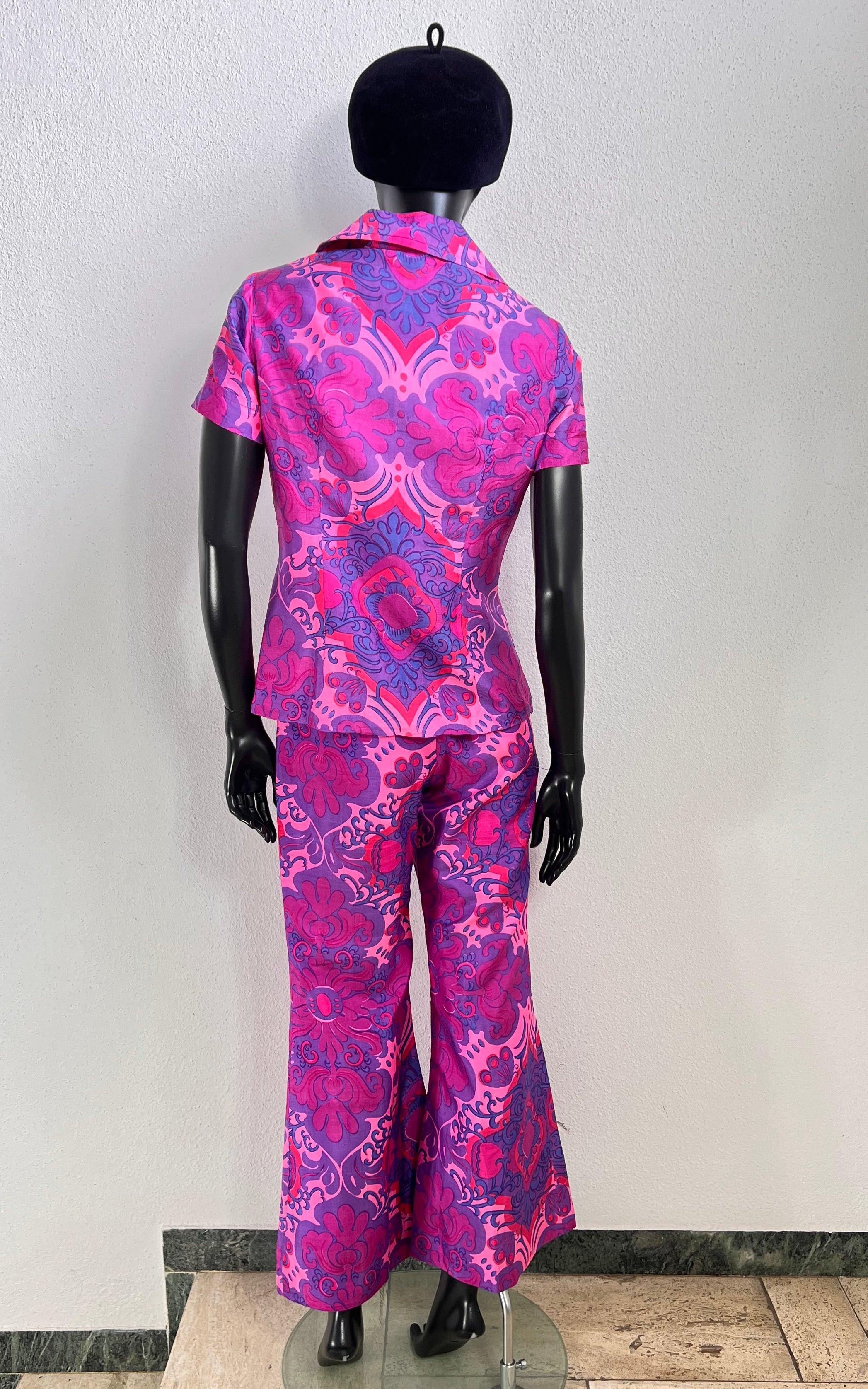 Vintage 60s Silk Suit