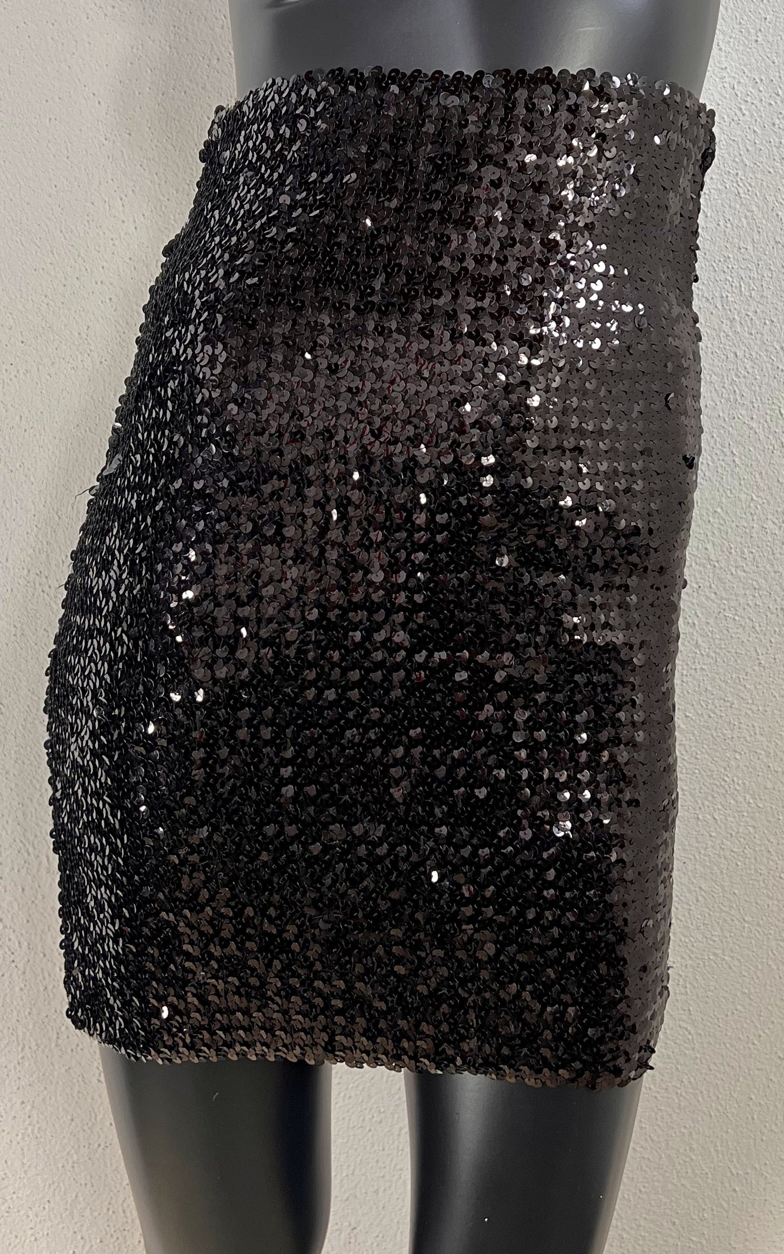 Vintage 90s Highwaisted Sequin Skirt