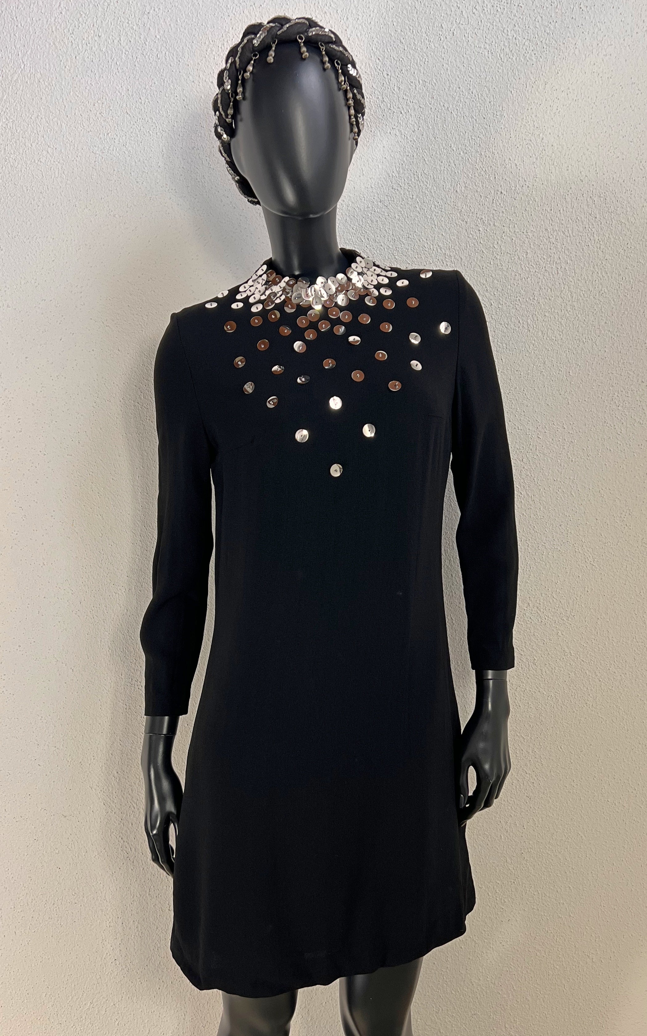 Vintage 60s Space Age Dress