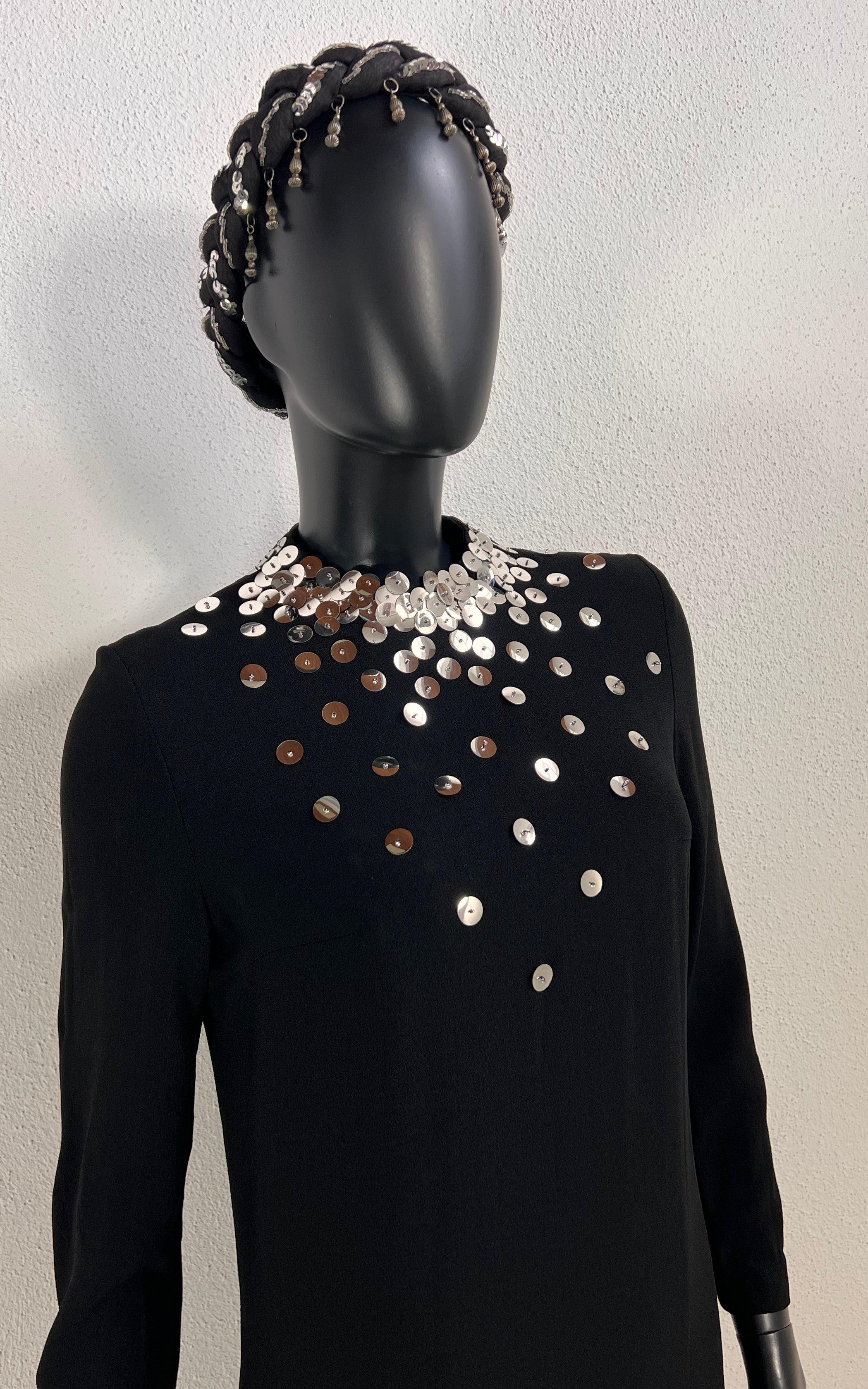 Vintage 60s Space Age Dress