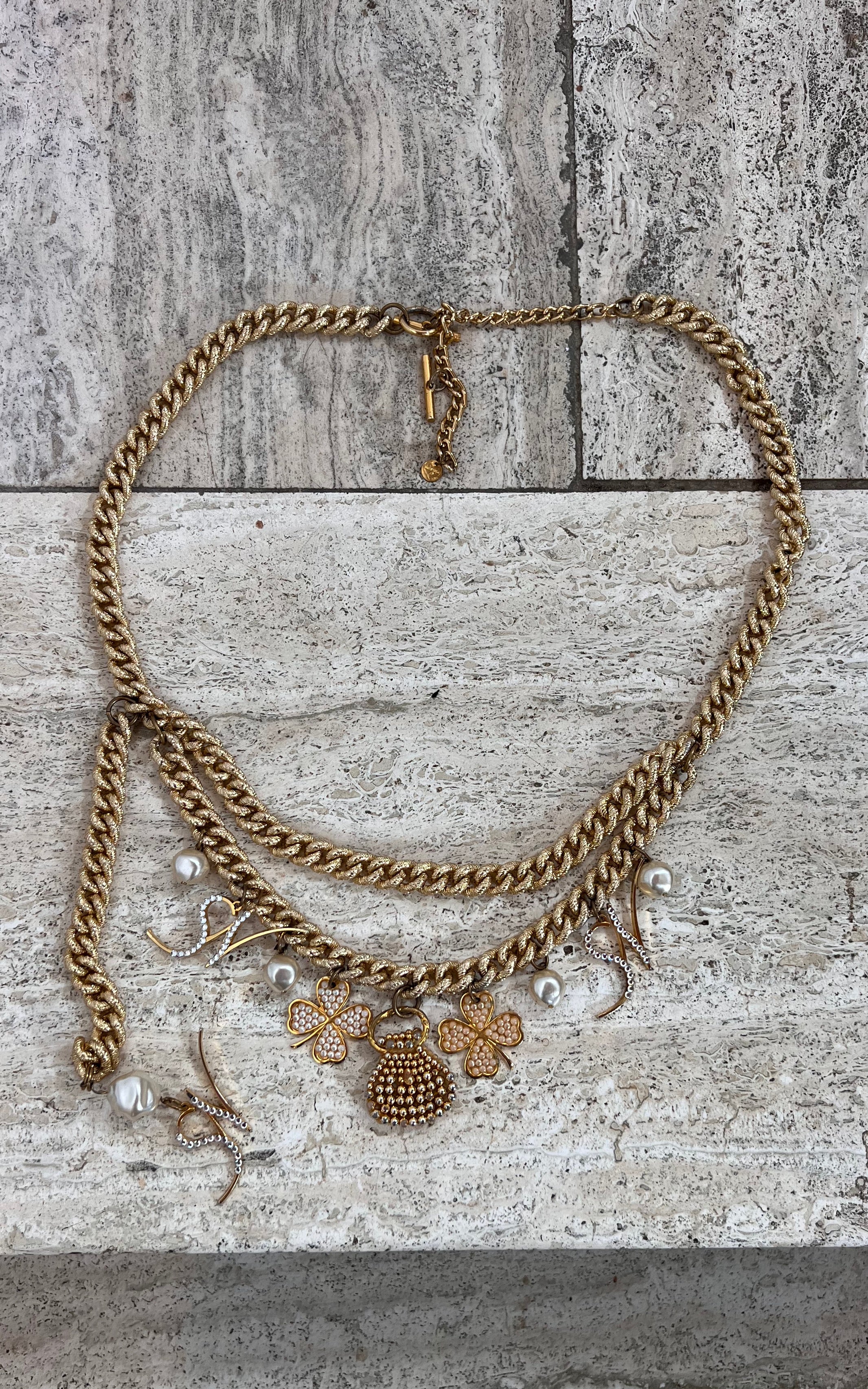 Vintage Dominique Paris Chain Belt