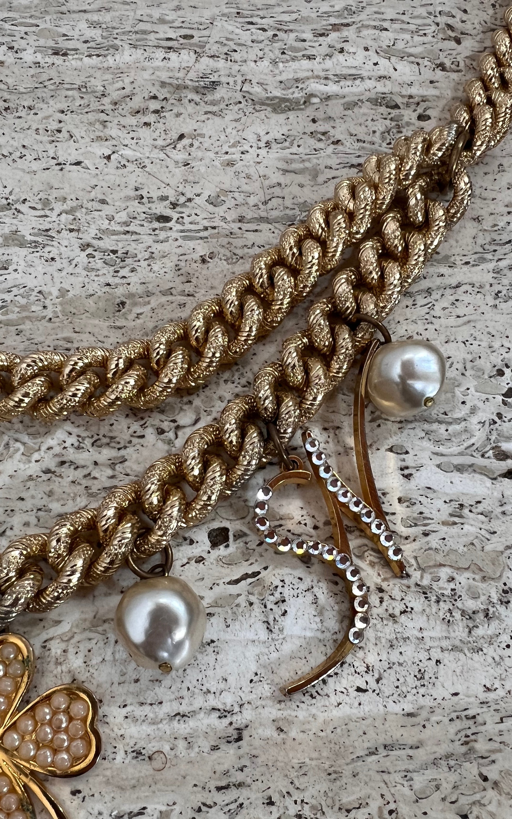 Vintage Dominique Paris Chain Belt