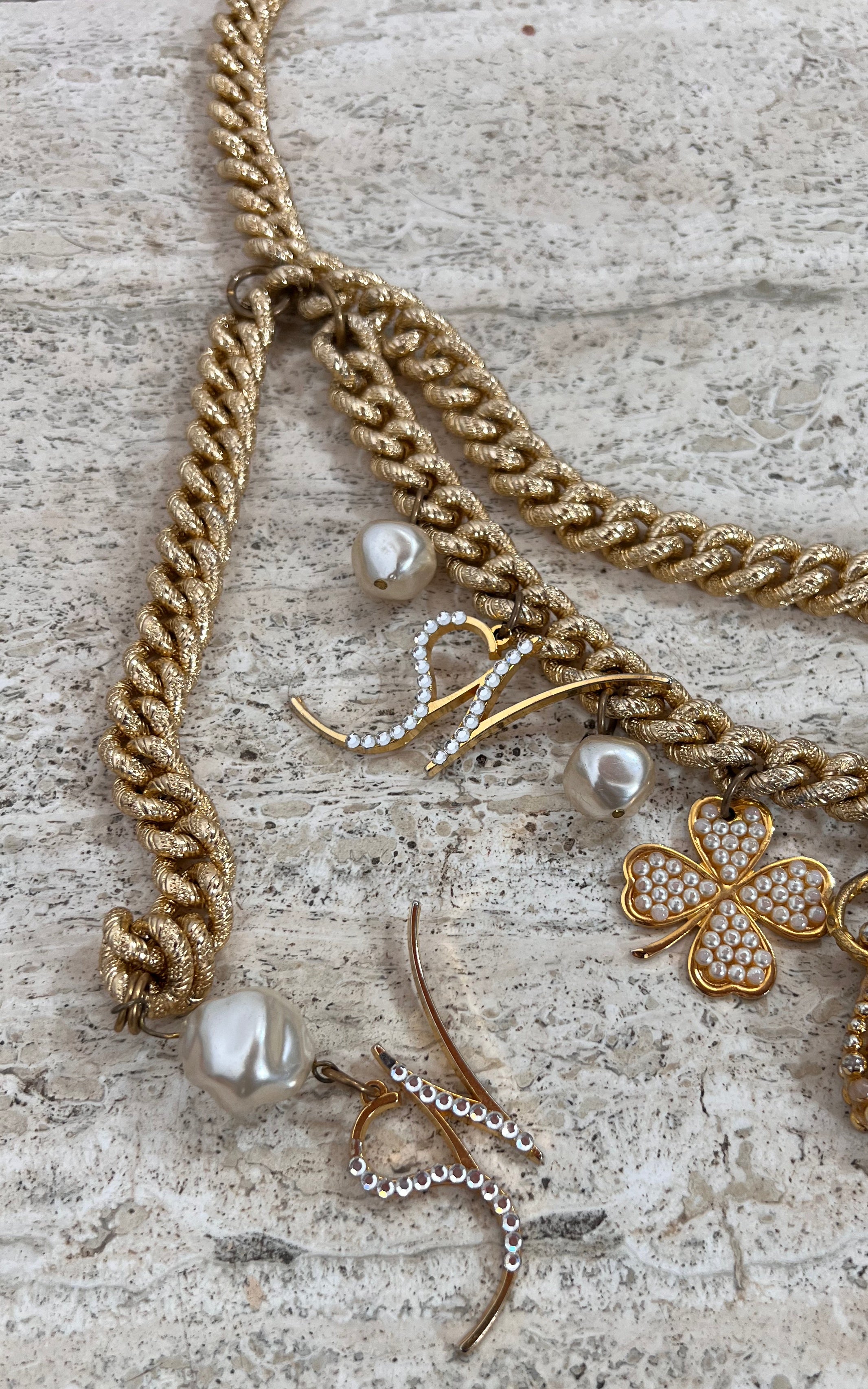 Vintage Dominique Paris Chain Belt