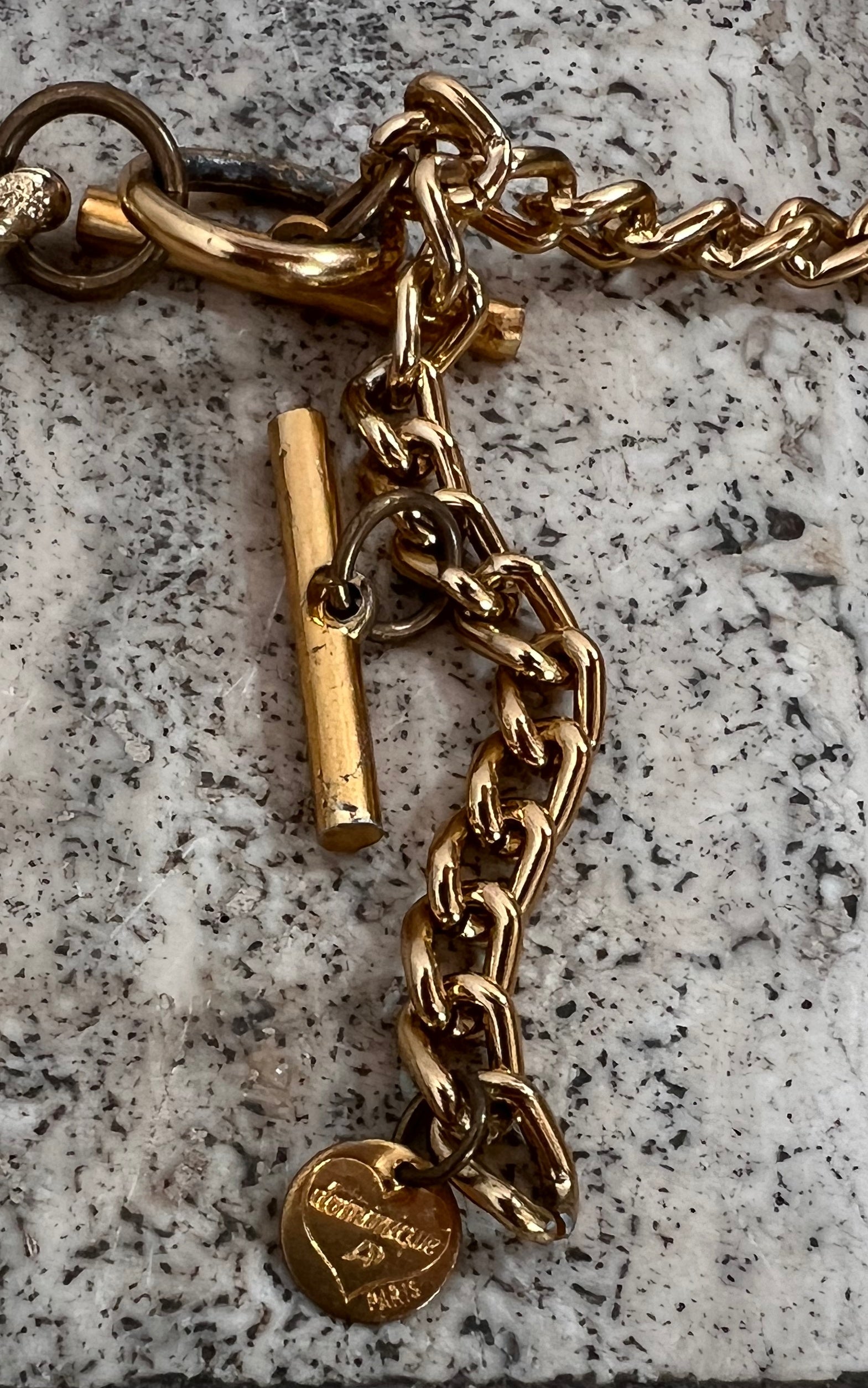 Vintage Dominique Paris Chain Belt
