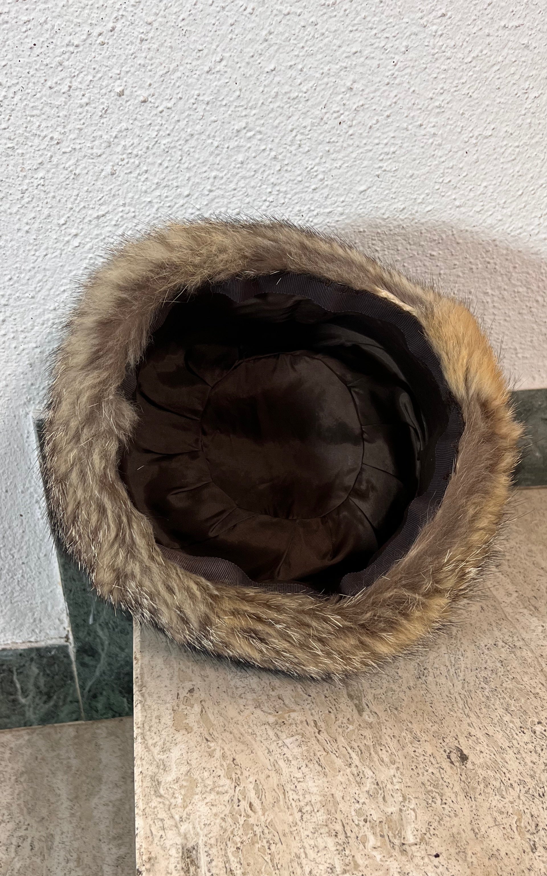 Vintage Fox Fur Hat
