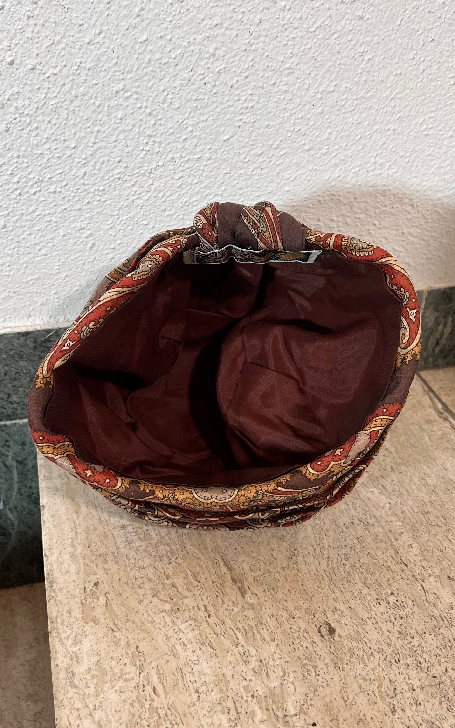 Vintage 70s Turban Hat