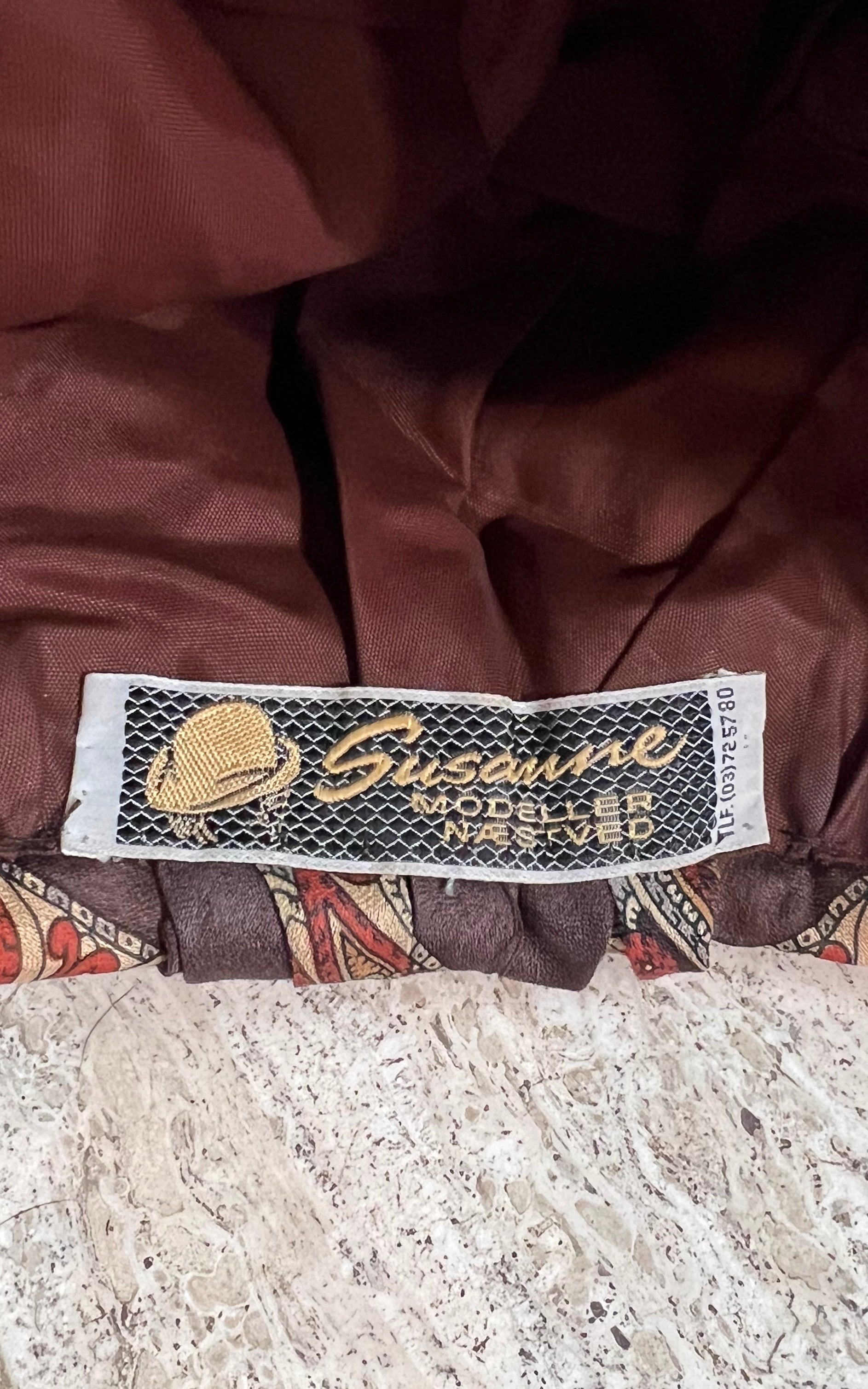 Vintage 70s Turban Hat