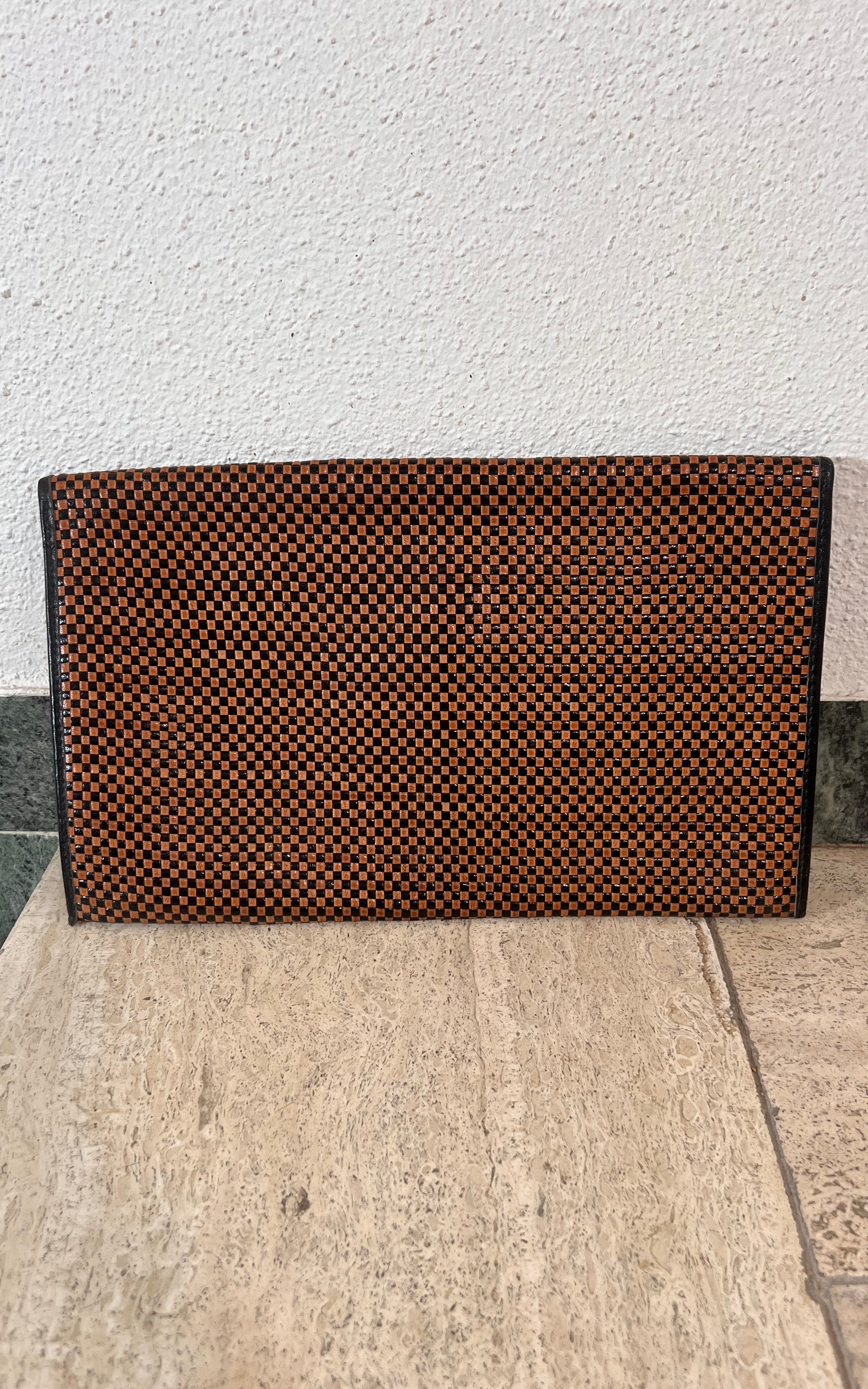 Vintage 70s Studio de Paris Clutch Bag Big