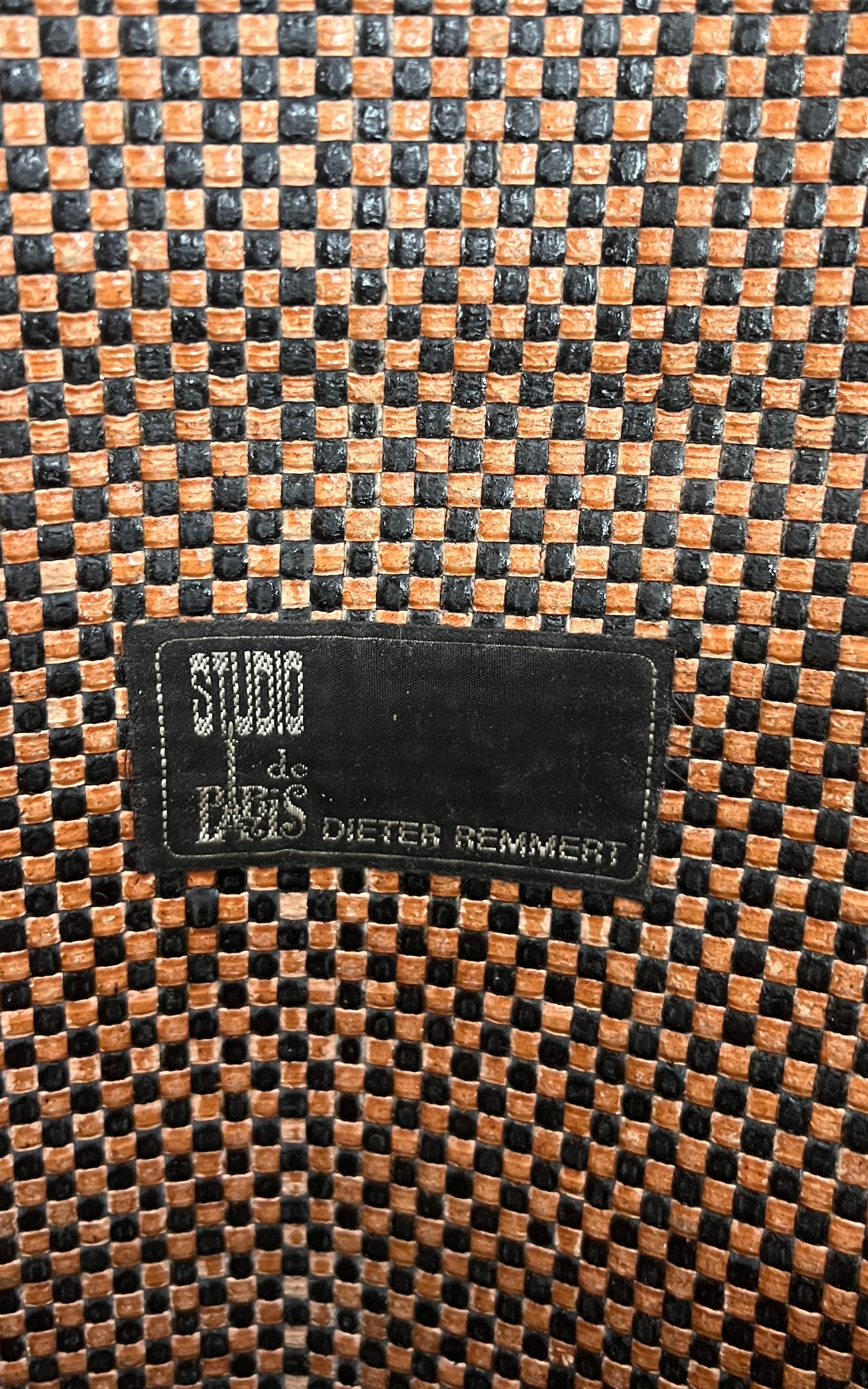 Vintage 70s Studio de Paris Clutch Bag Big