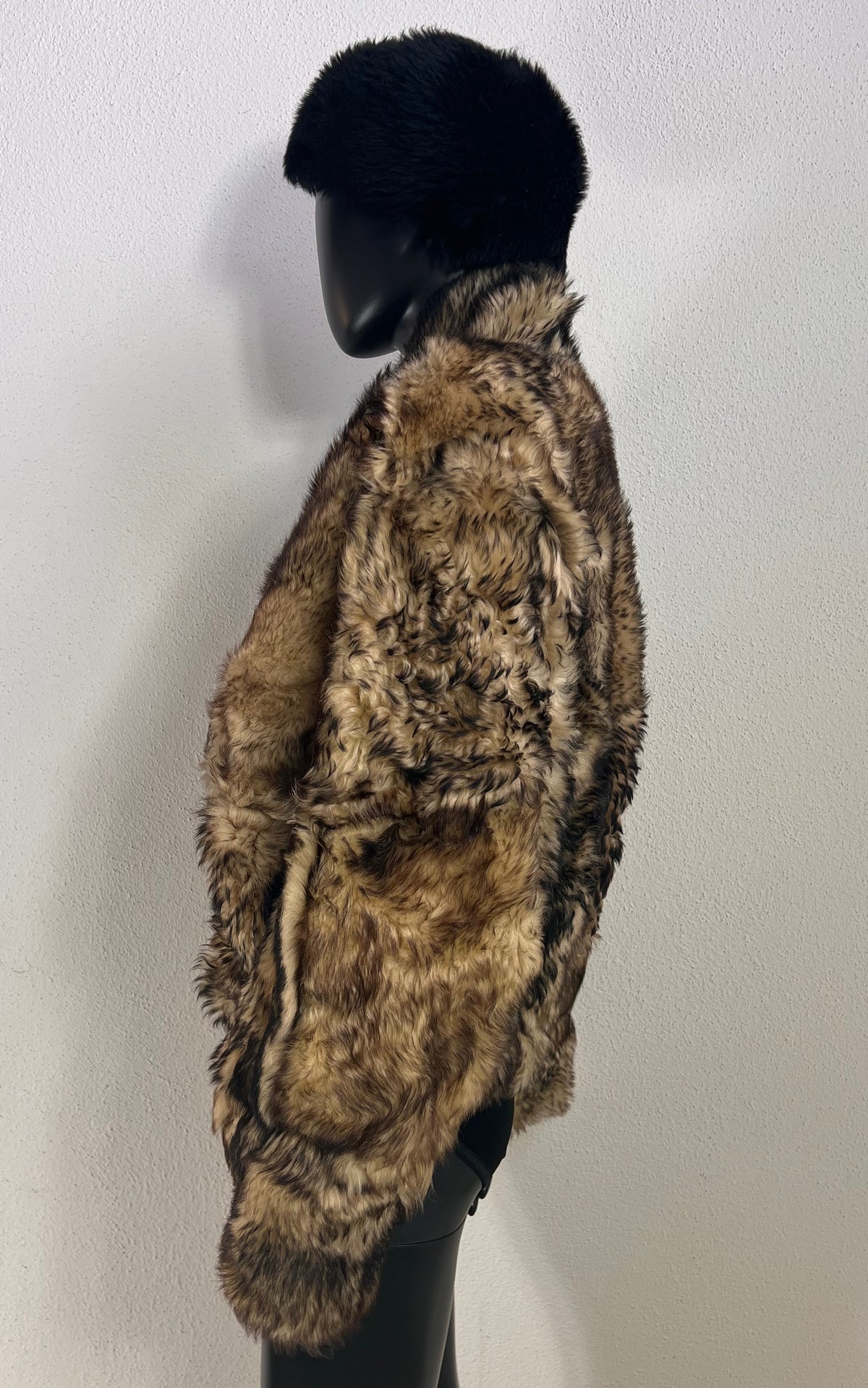 Reworked Curly Lamb Shearling Jacket