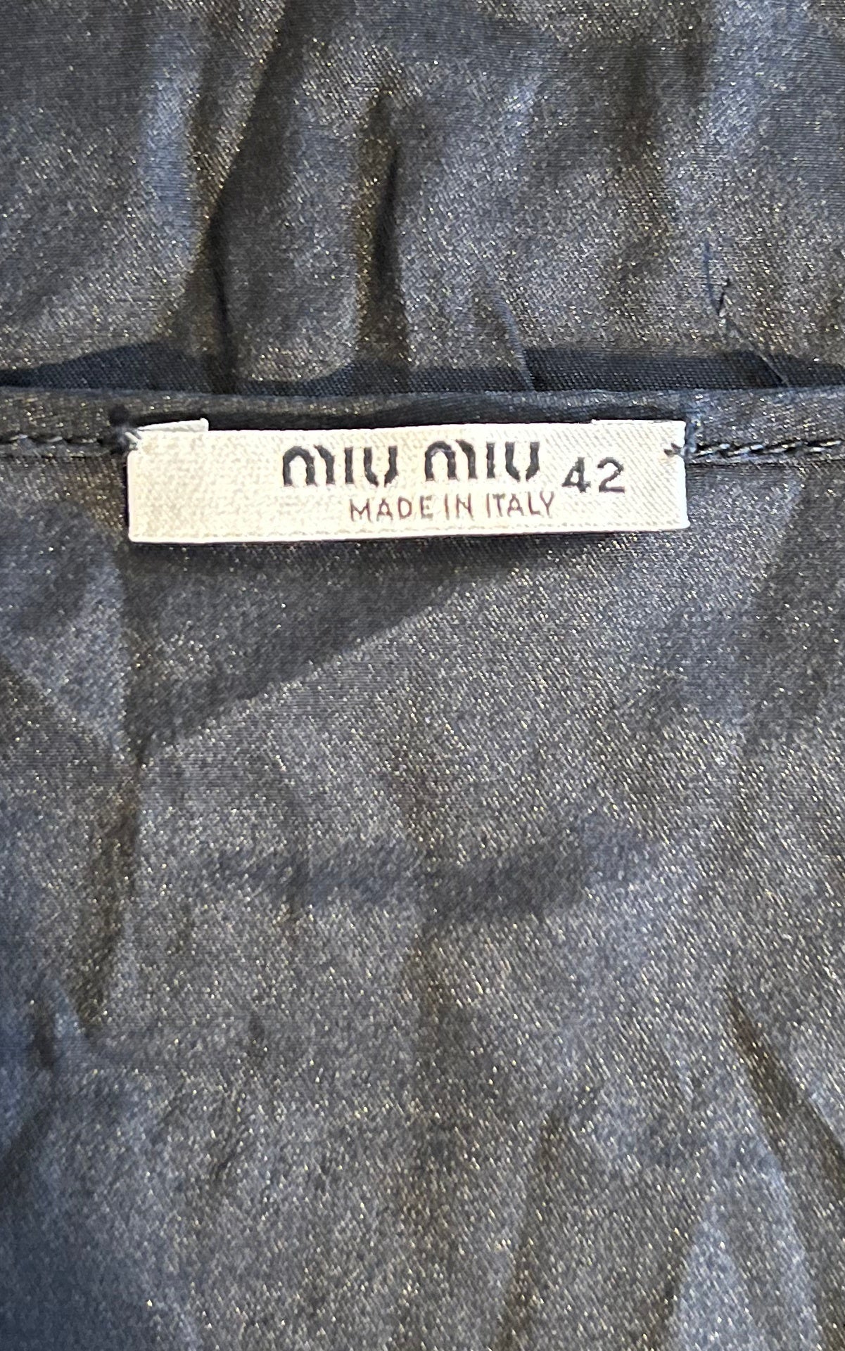 Vintage Miu Miu Wool Dress