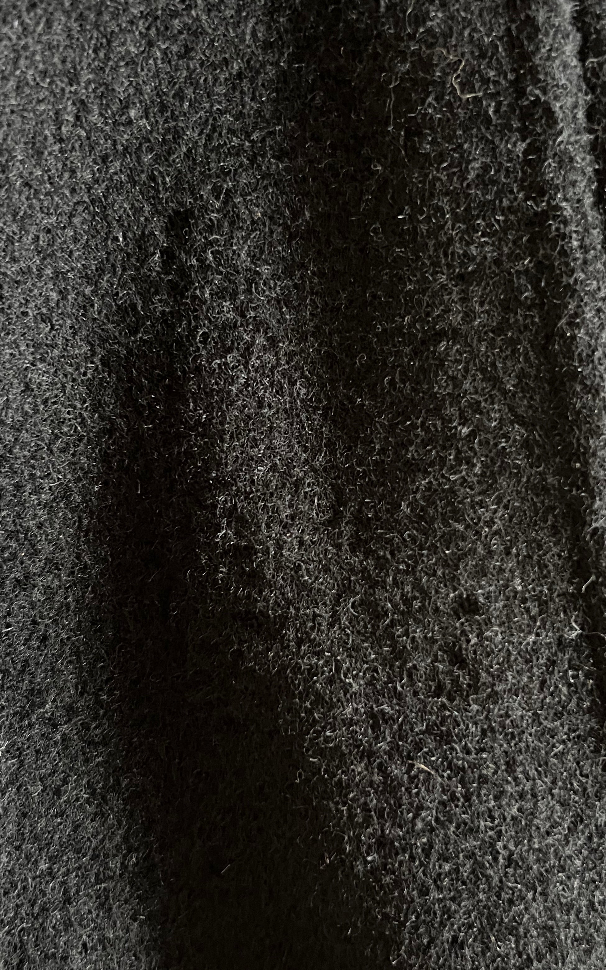 Vintage 90s Big Collar Wool Coat