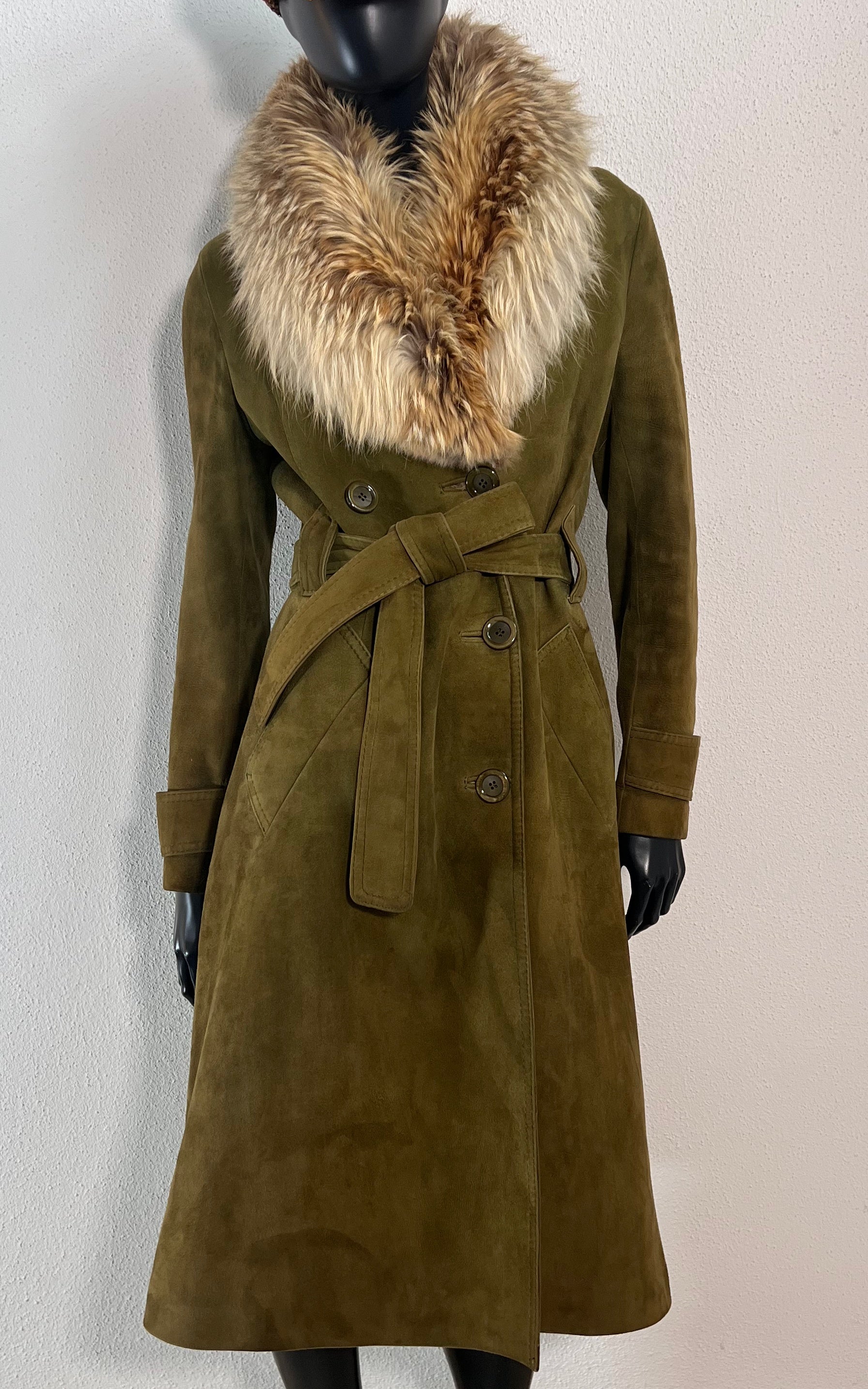 Vintage 70s Suede Coat