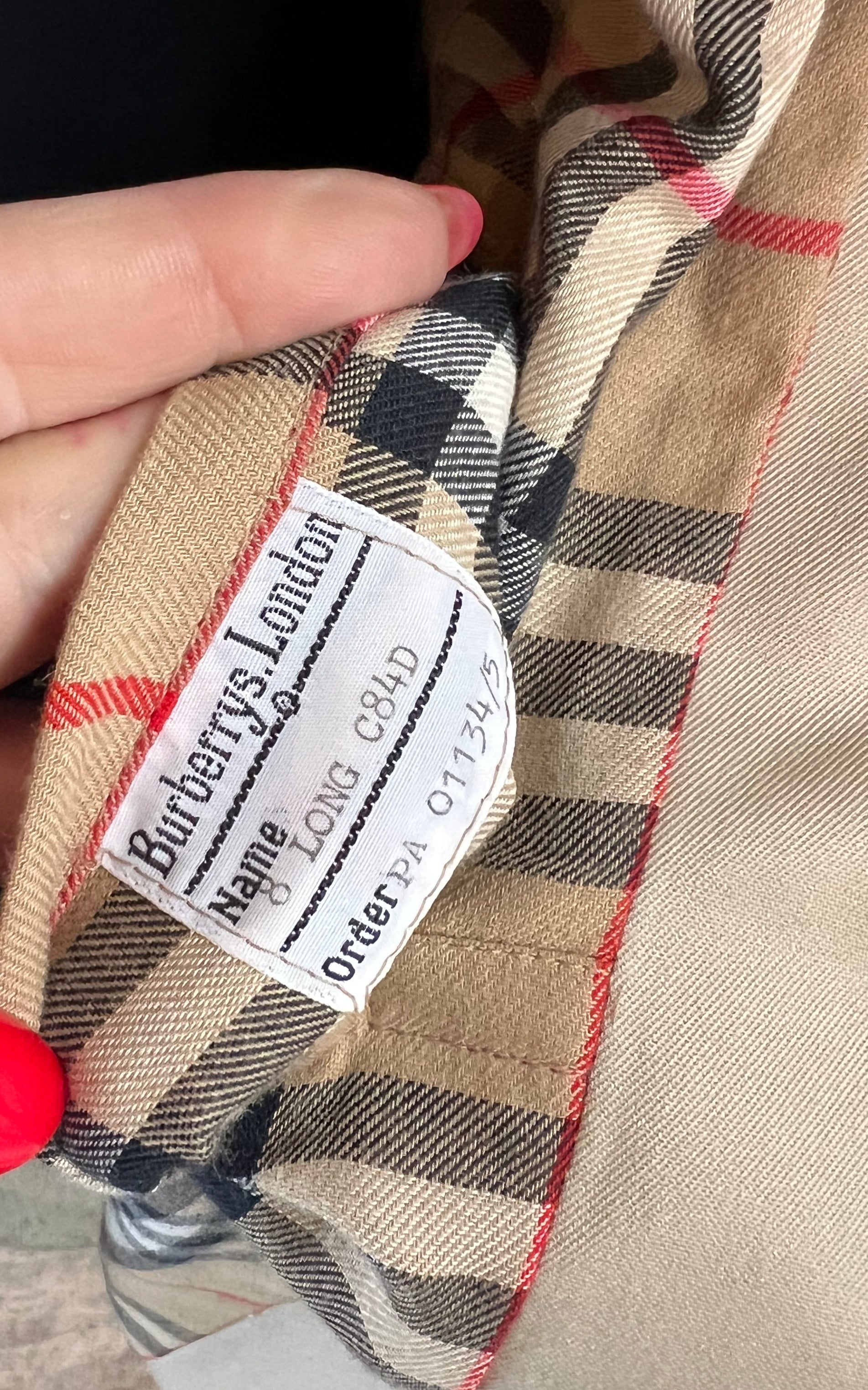 Vintage Burberry Trenchcoat