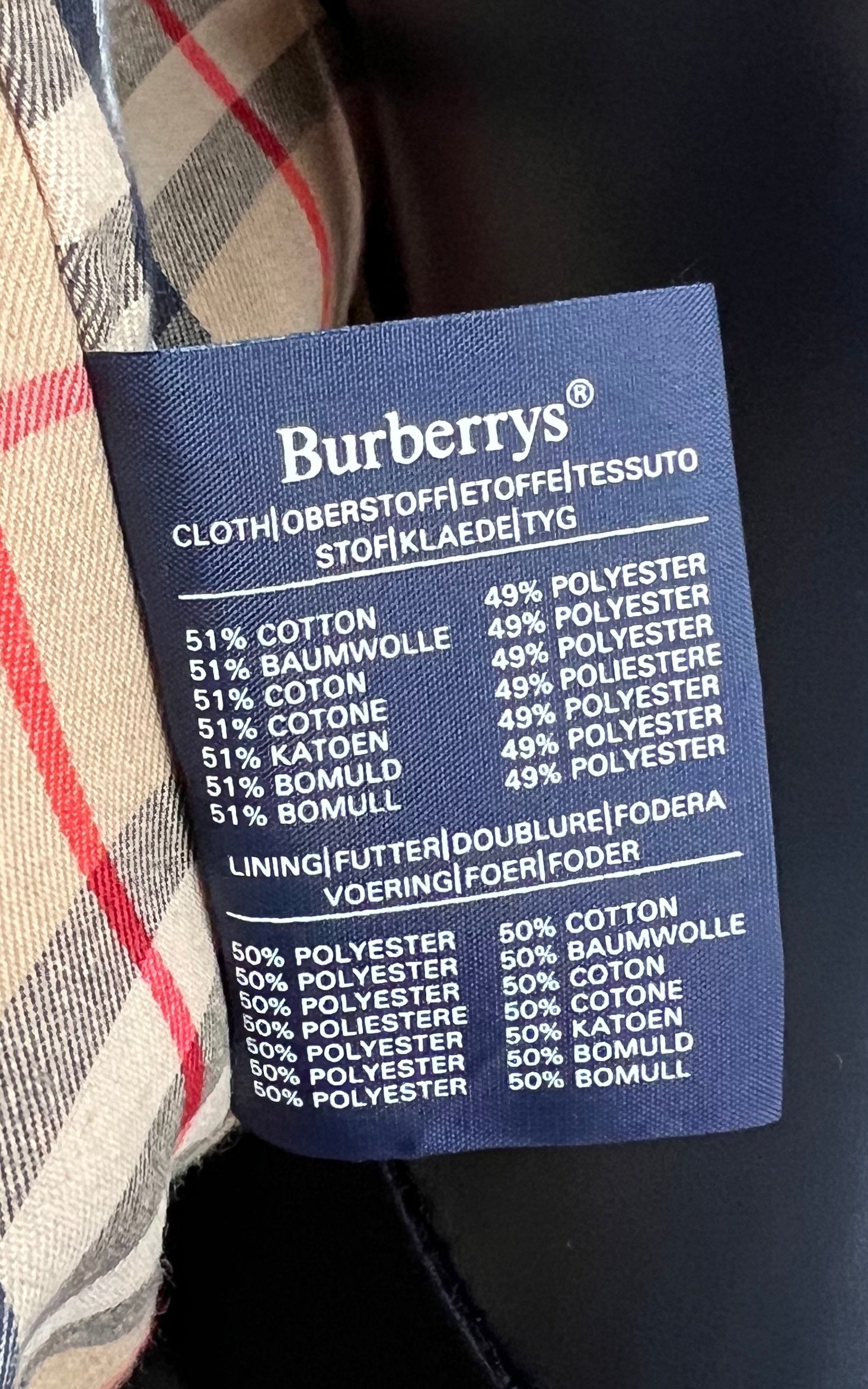 Vintage Burberry Trenchcoat