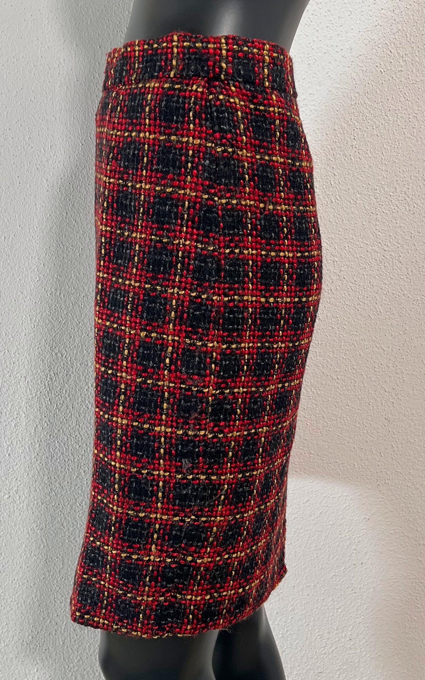 Vintage 90s Boucle Skirt