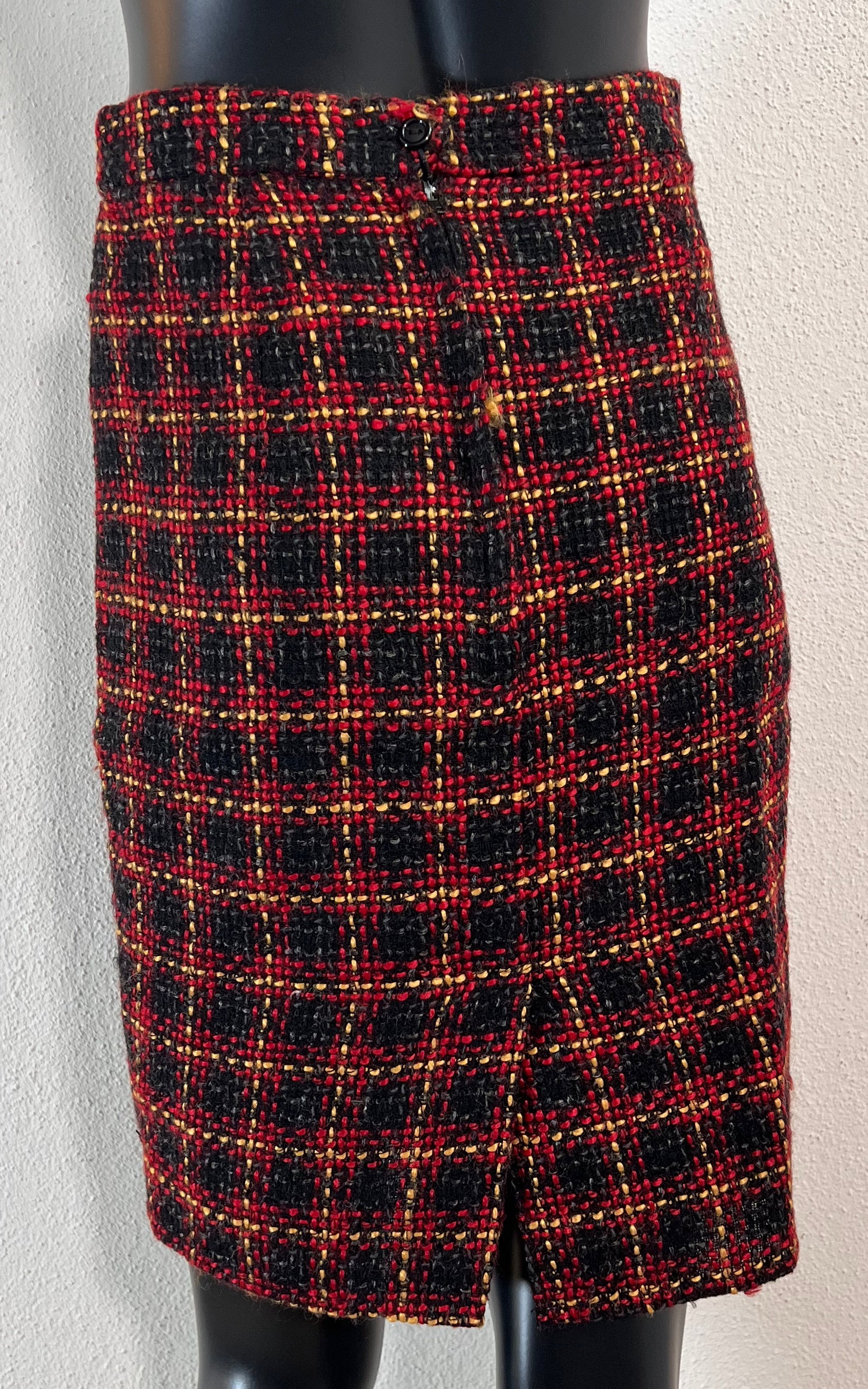 Vintage 90s Boucle Skirt