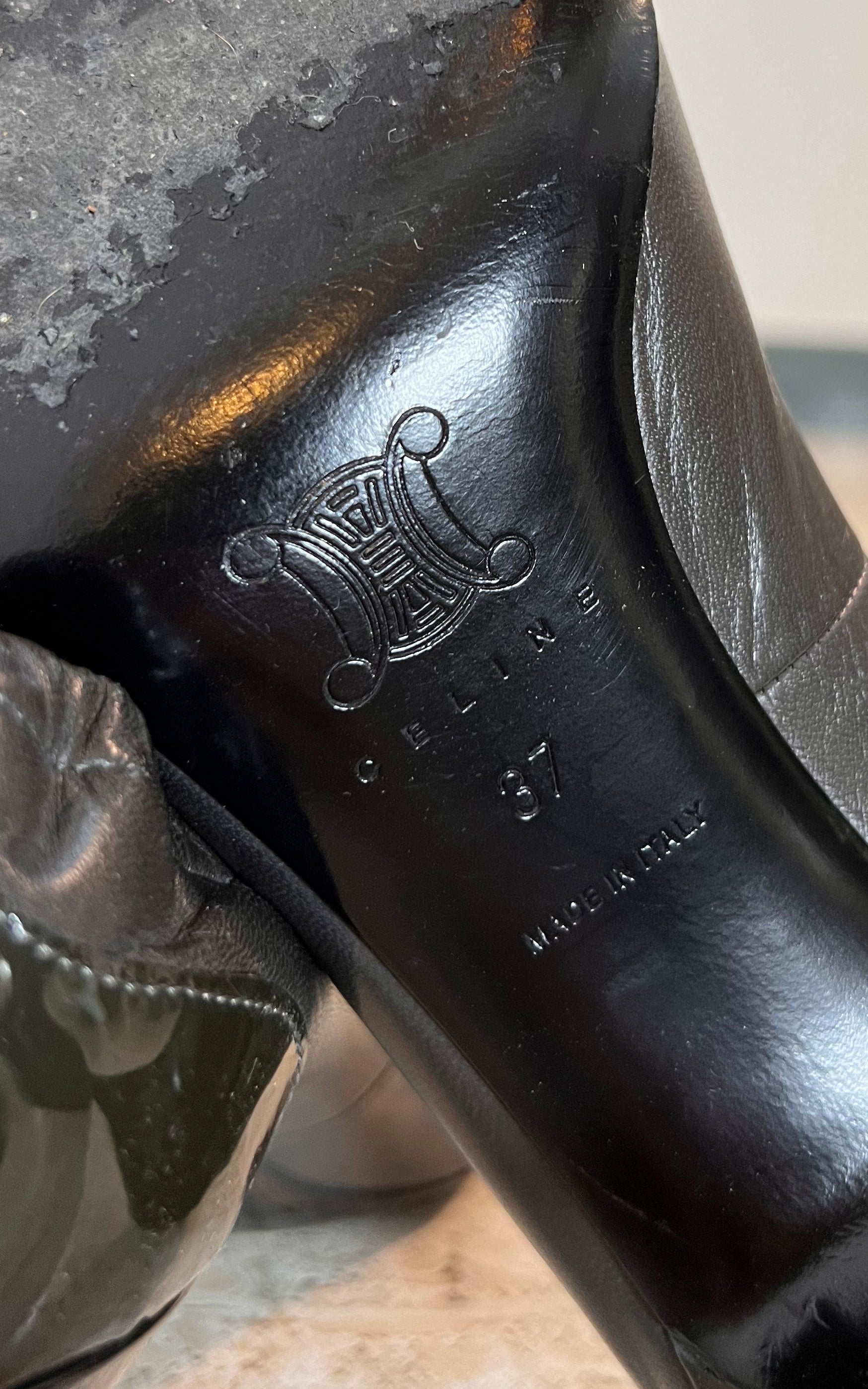 Vintage Y2K Celine Mules 37