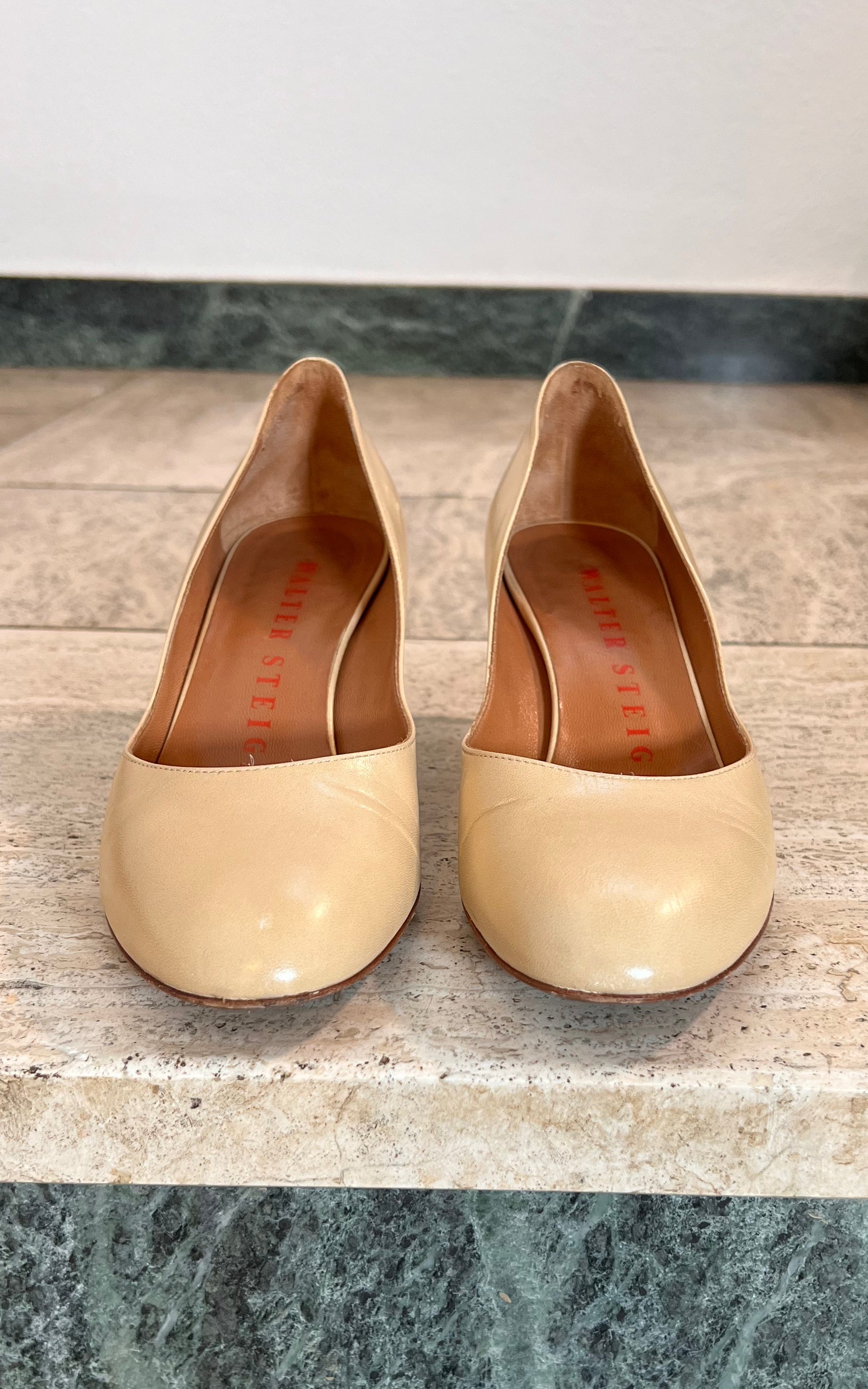 Vintage Y2K Walter Steiger Kittenheels 37