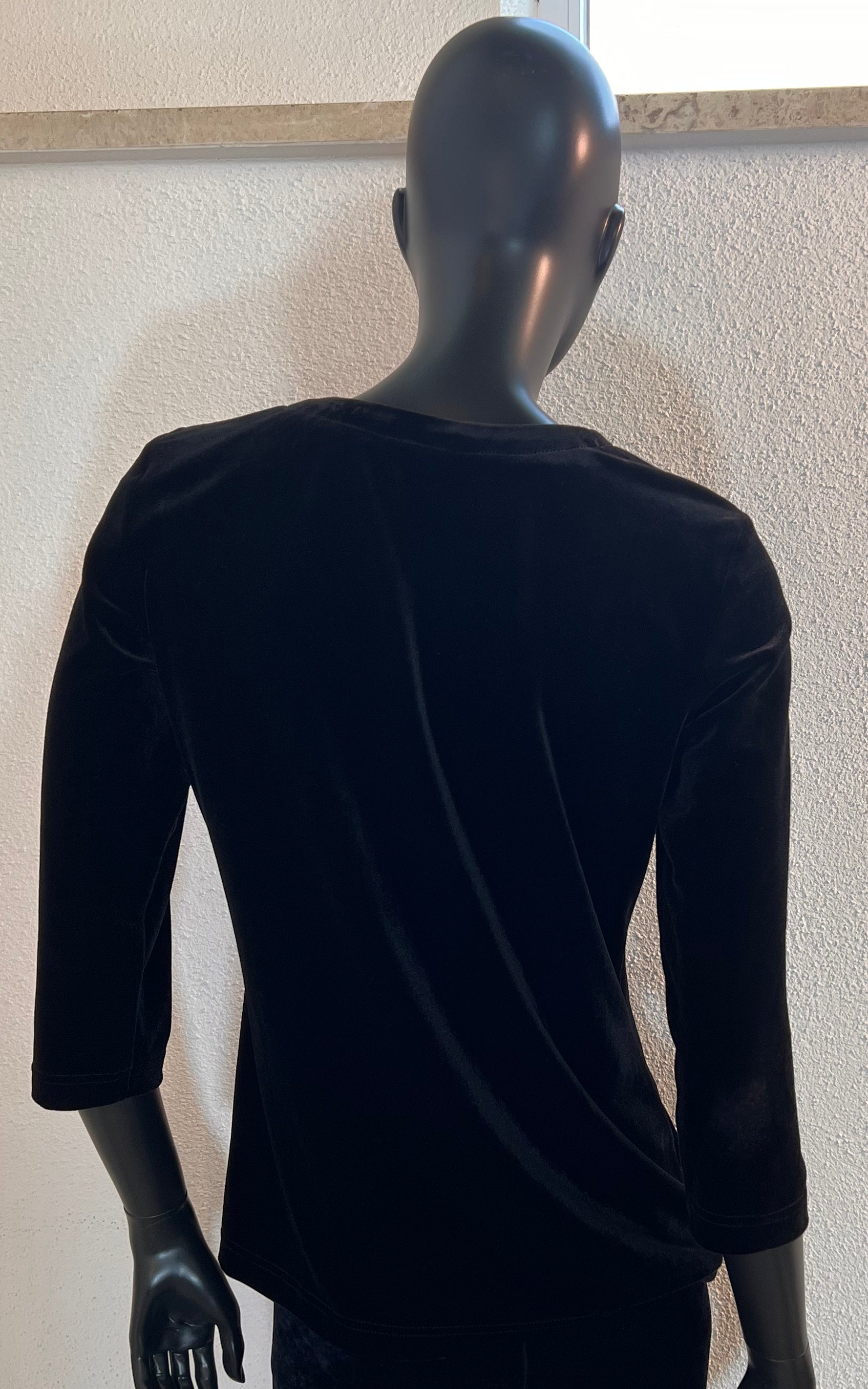 Top in velluto vintage