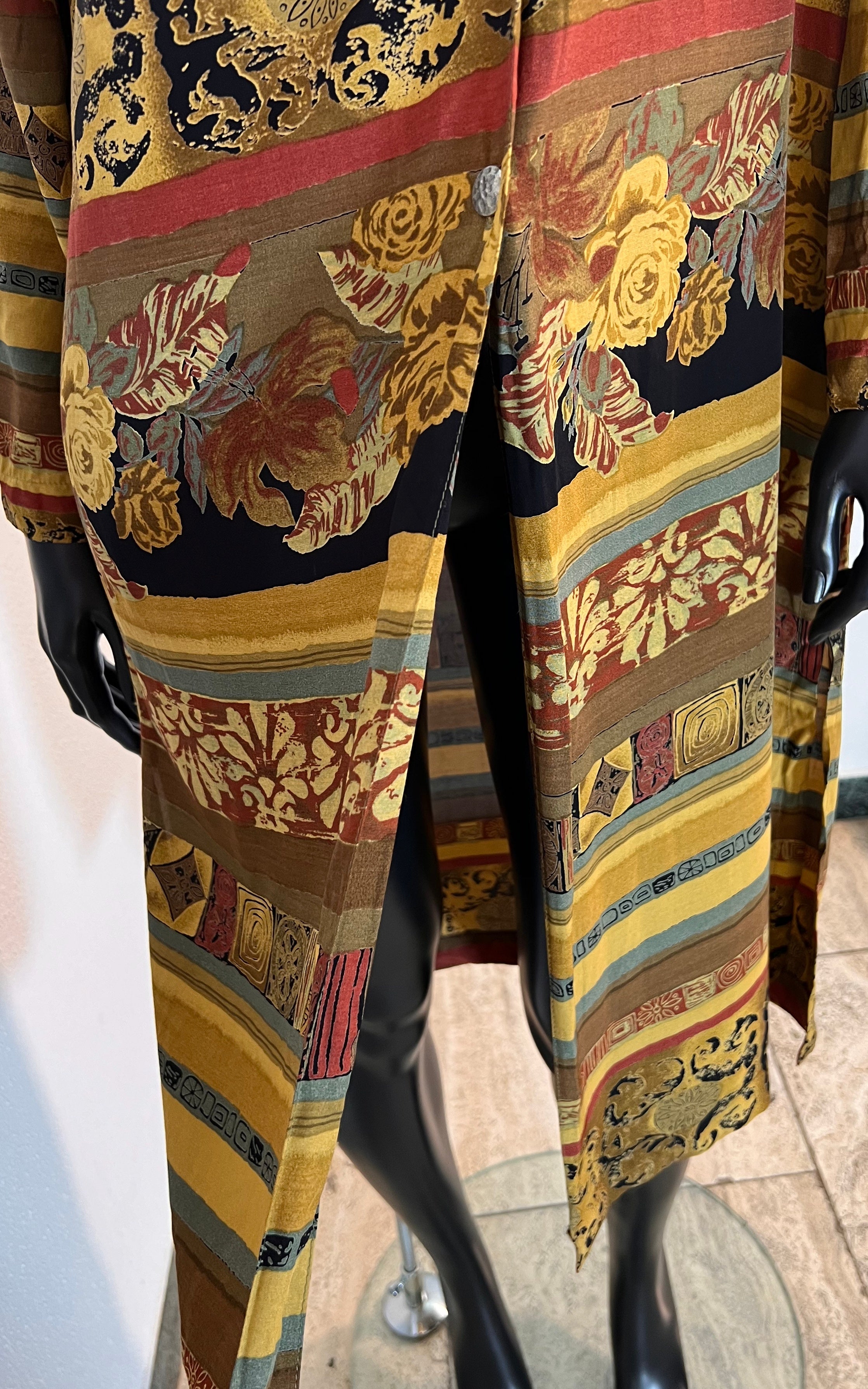 Vintage 90s Dress Longblouse