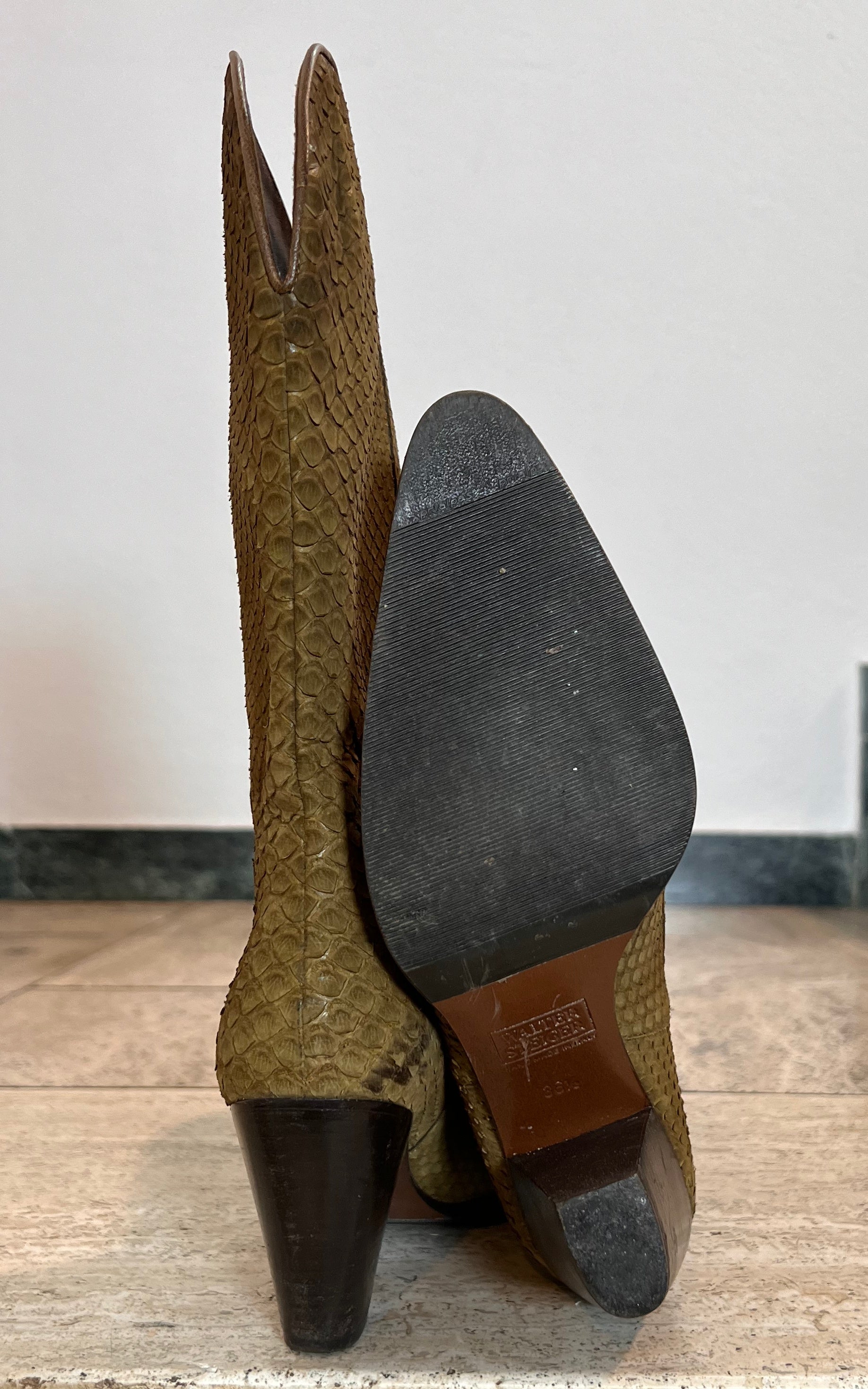 Vintage Walter Steiger Suede Boots 36,5