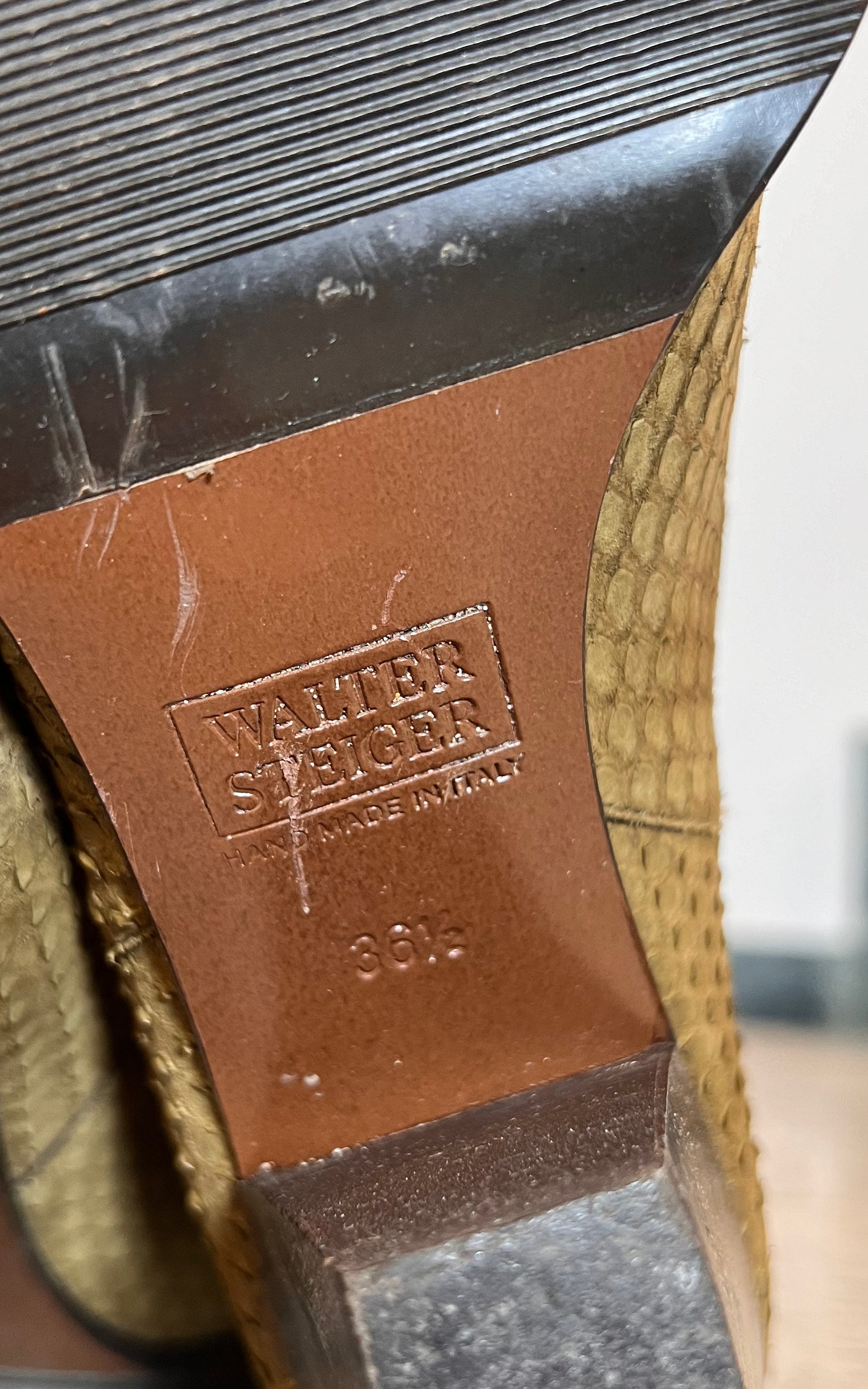 Vintage Walter Steiger Suede Boots 36,5