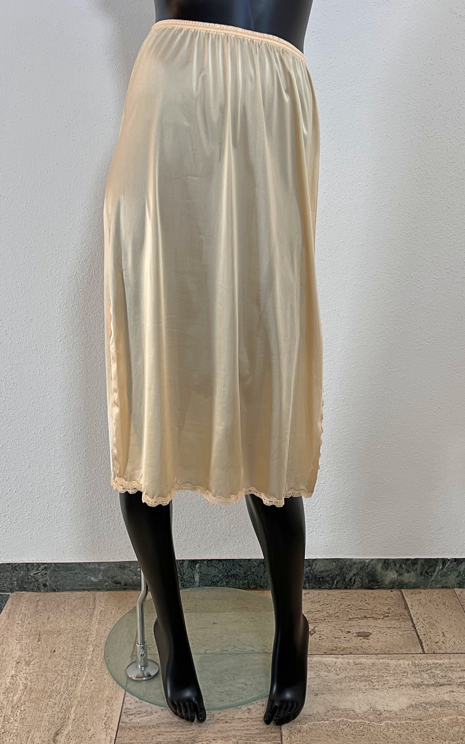 Vintage Nylon Lingerie Skirt