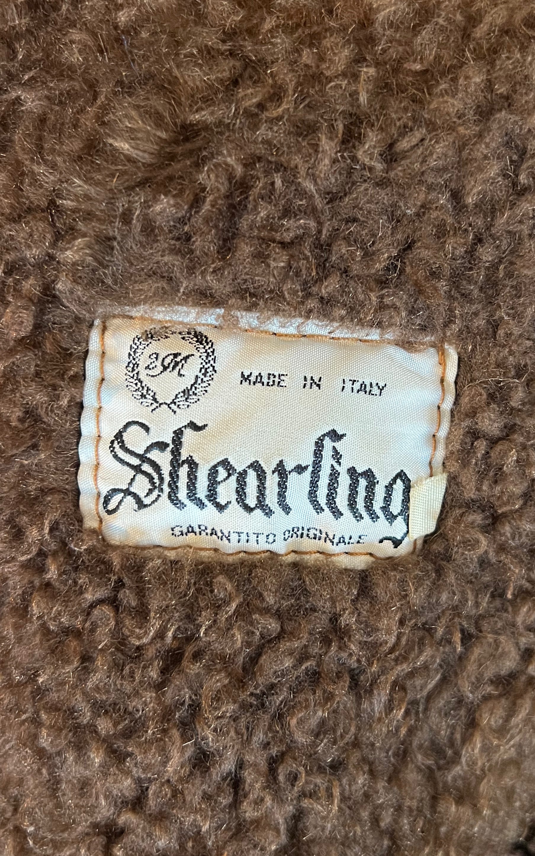 Vintage MENS Shearling Jacket