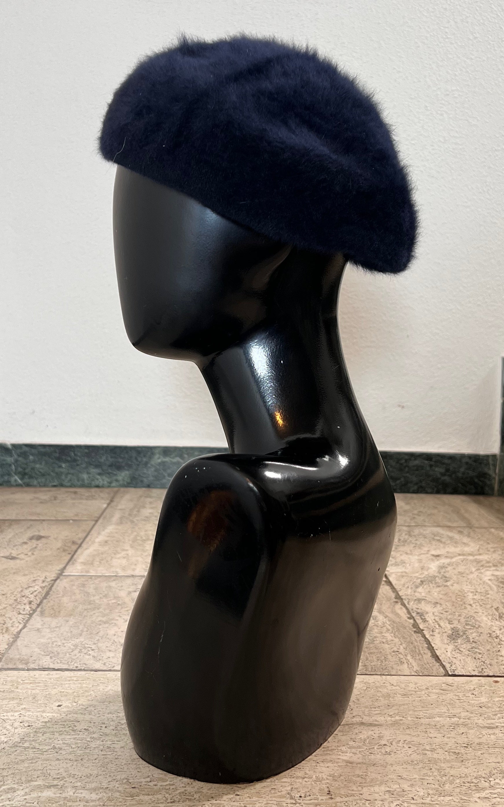 Vintage 60s Angora Beret