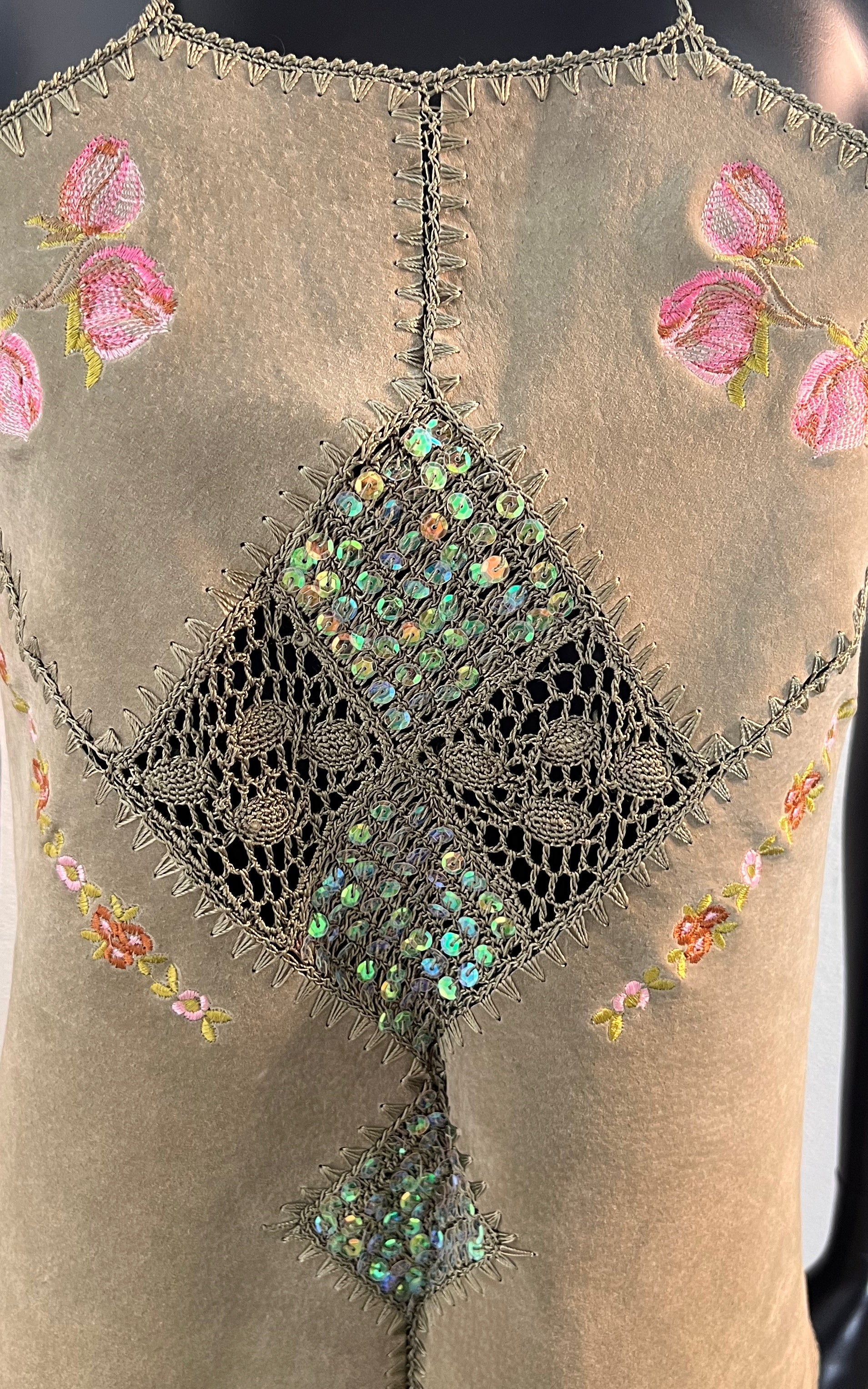 Vintage Sportalm Suede Top