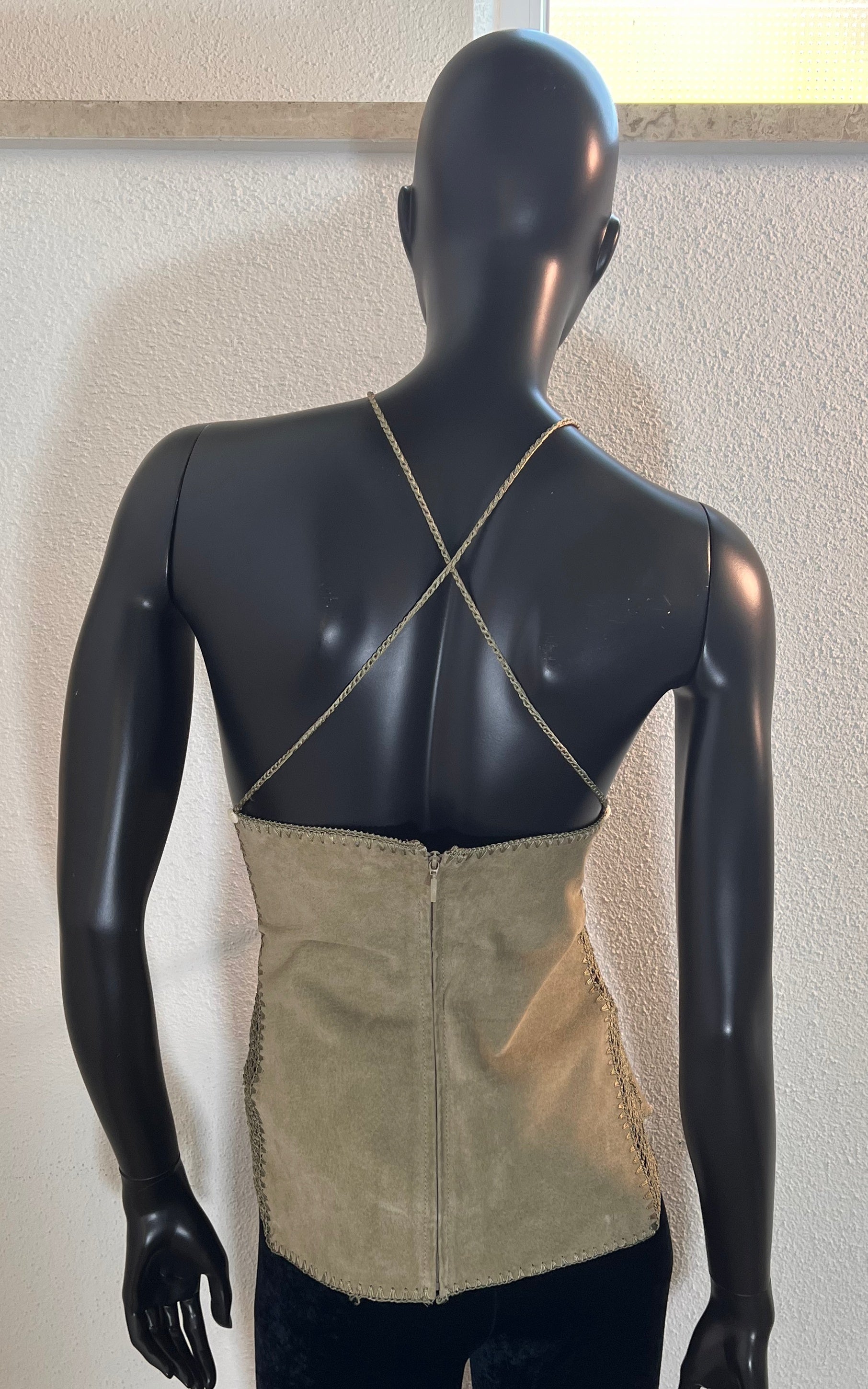 Vintage Sportalm Suede Top