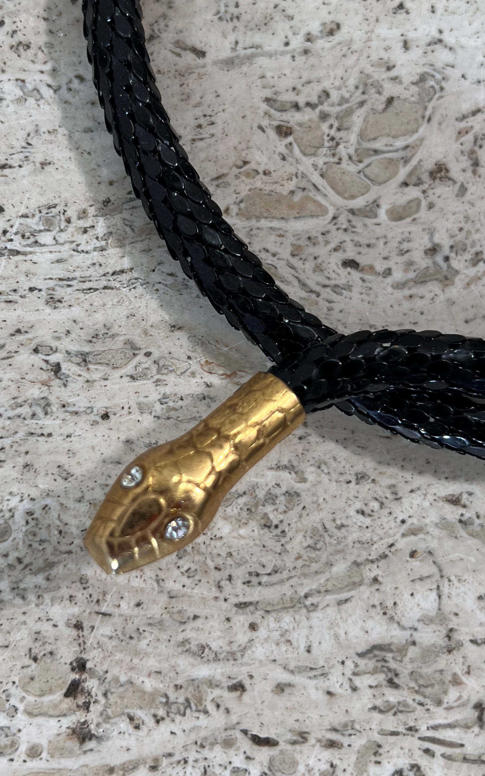 Vintage Snake Necklace