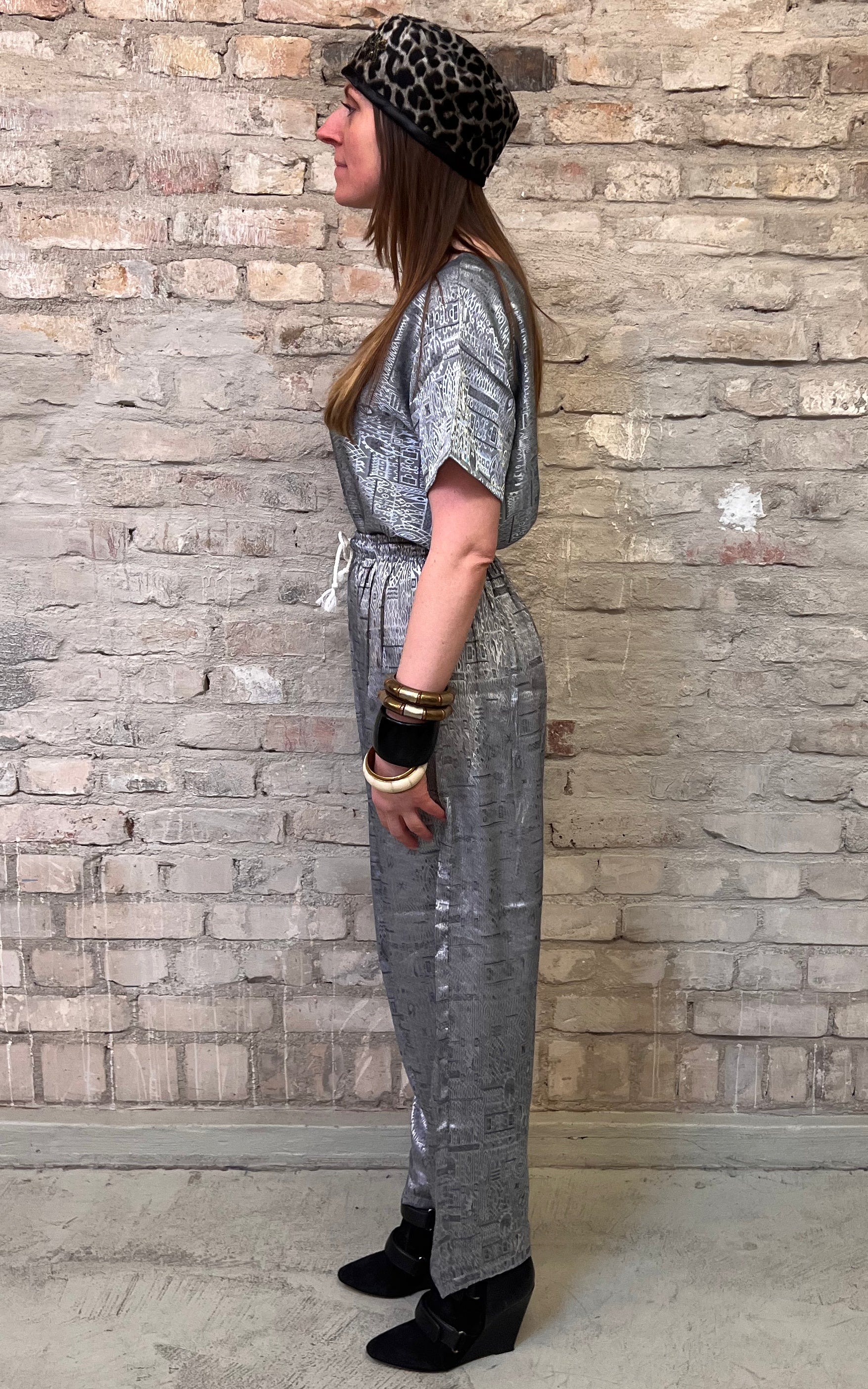 Abito vintage in seta anni '90