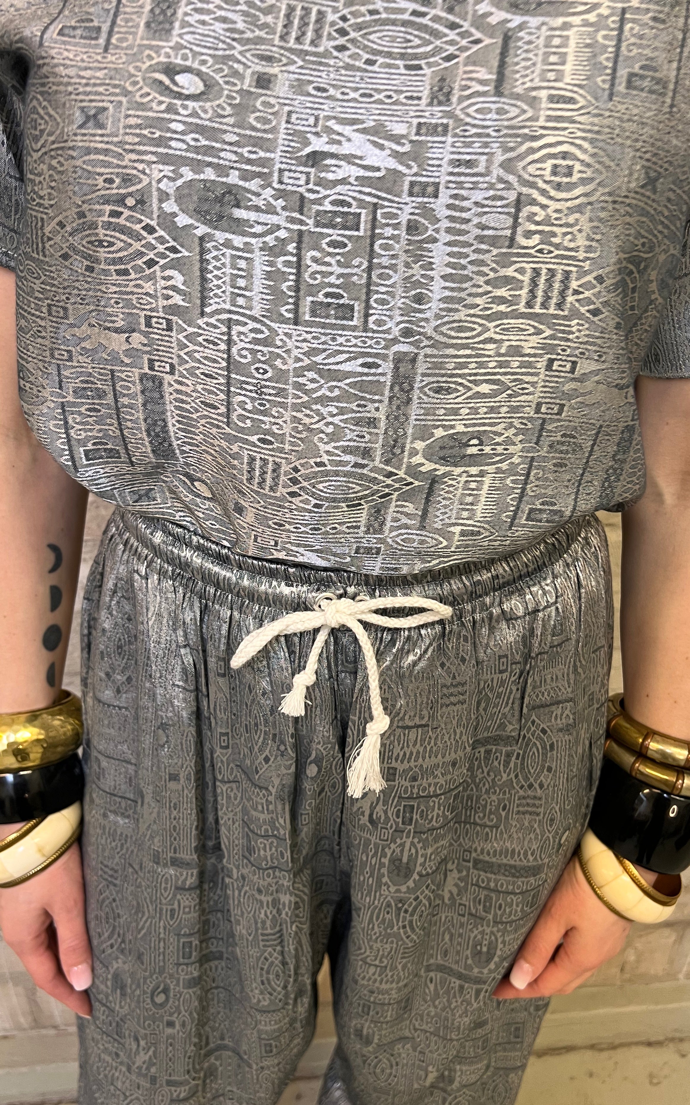 Abito vintage in seta anni '90