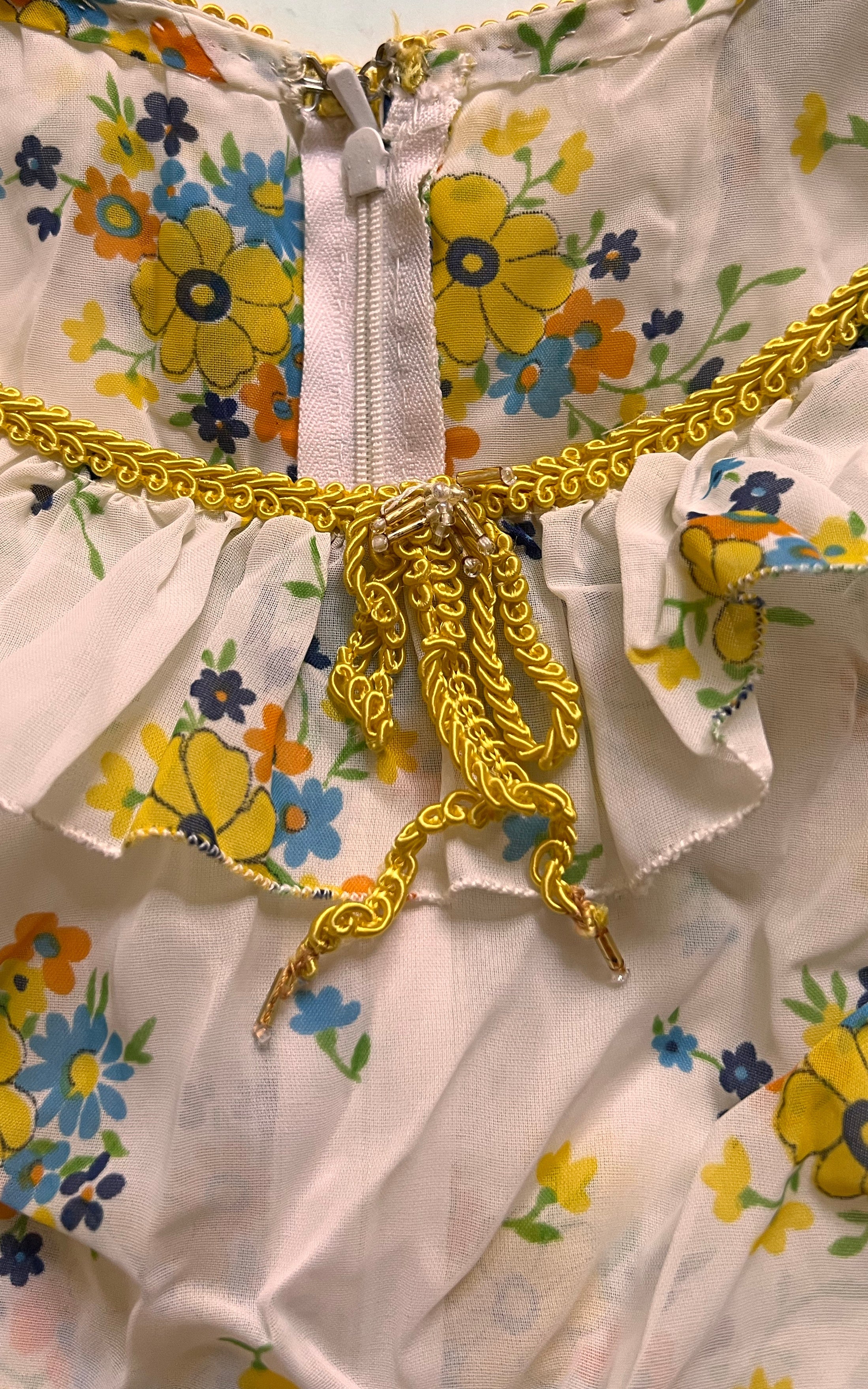 Abito Praiedress vintage in nylon anni '70