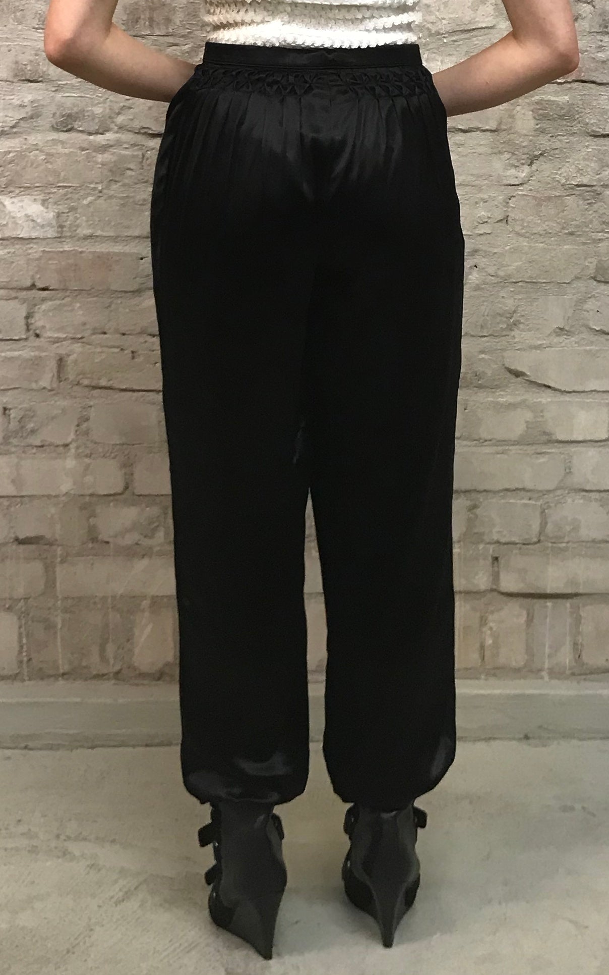 Vintage Silk Harem Pants