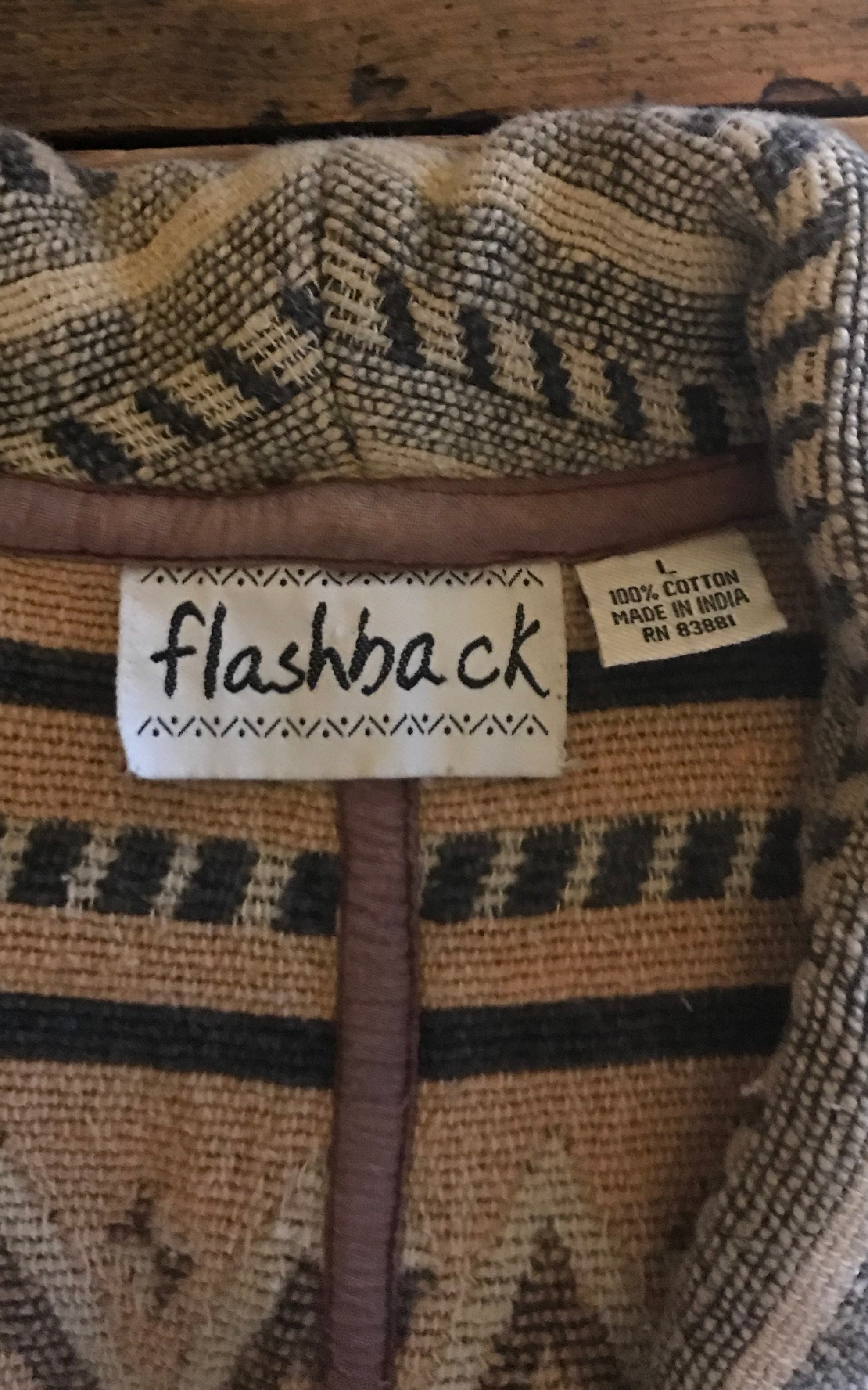 Vintage Southwestern Ikat Jacket