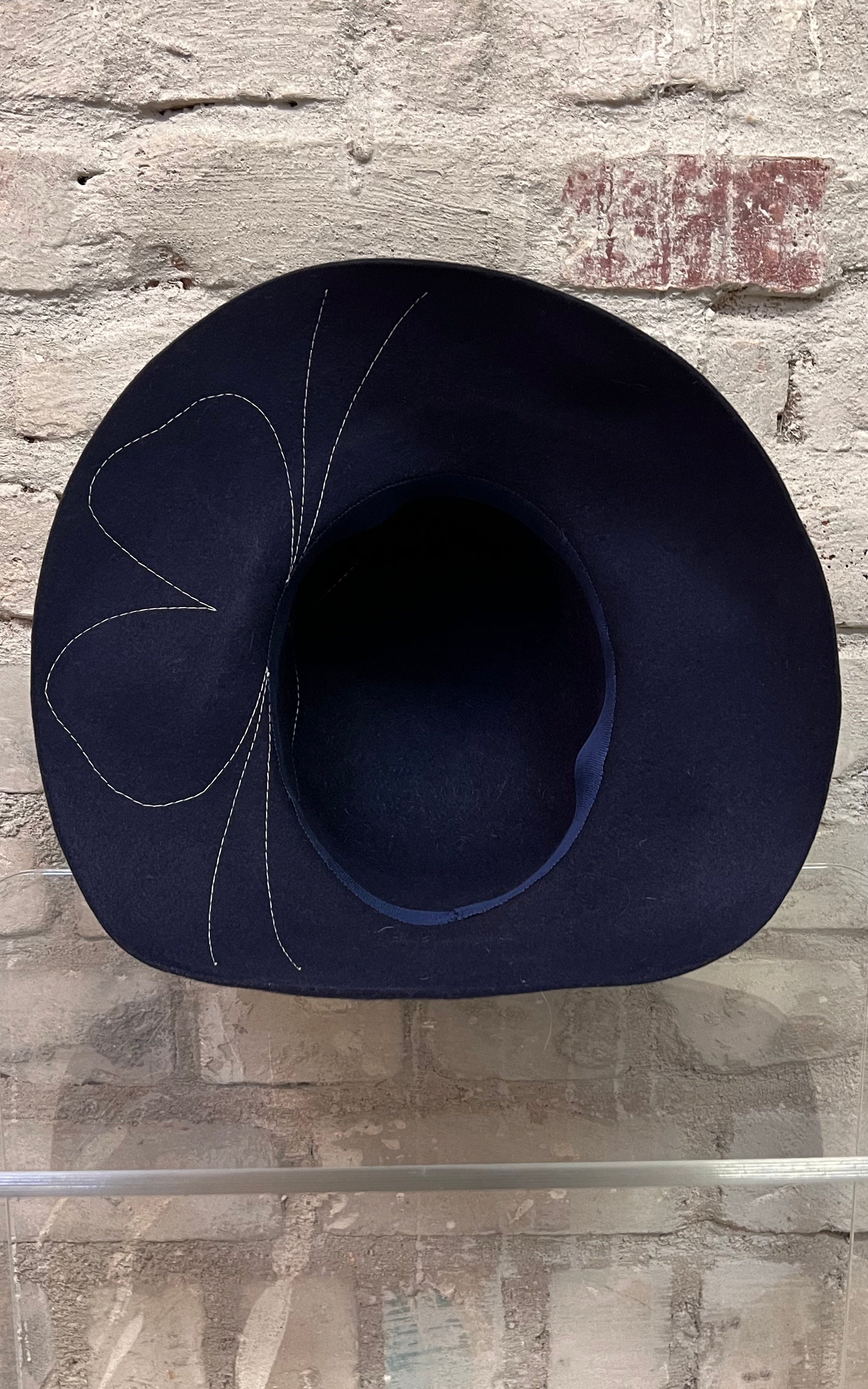 Vintage 70s Flower Hat