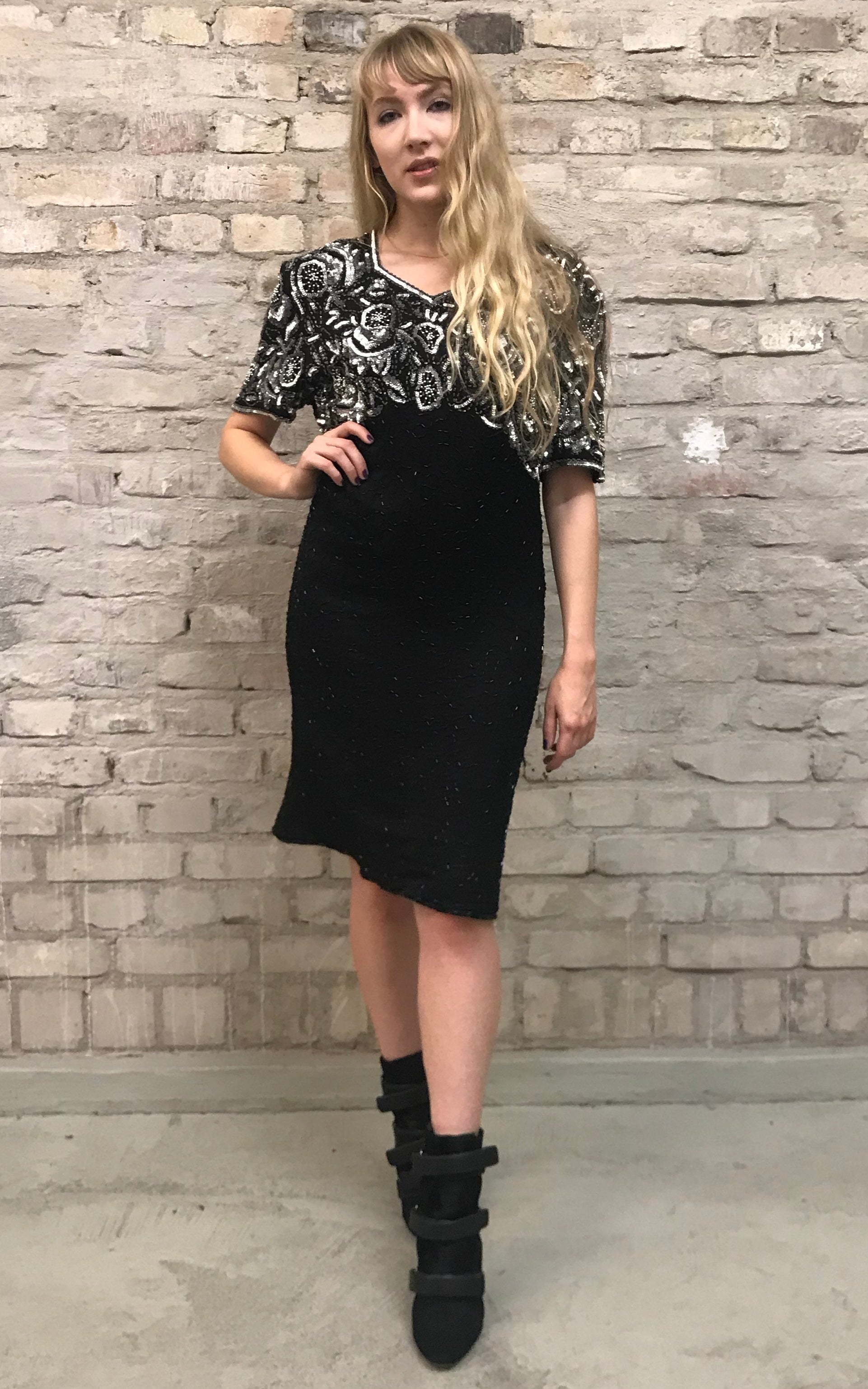 Vintage Sequin Dress