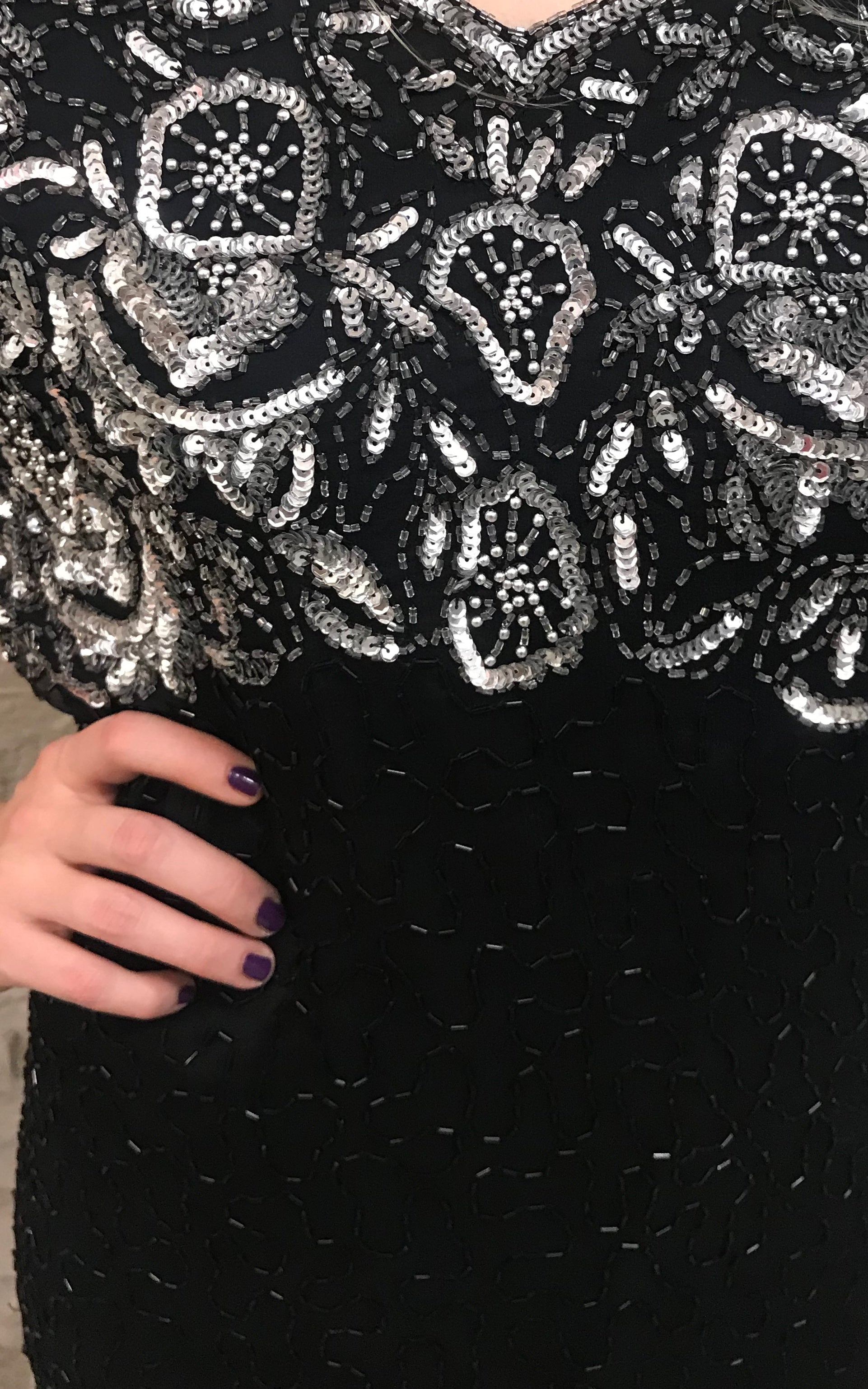 Vintage Sequin Dress