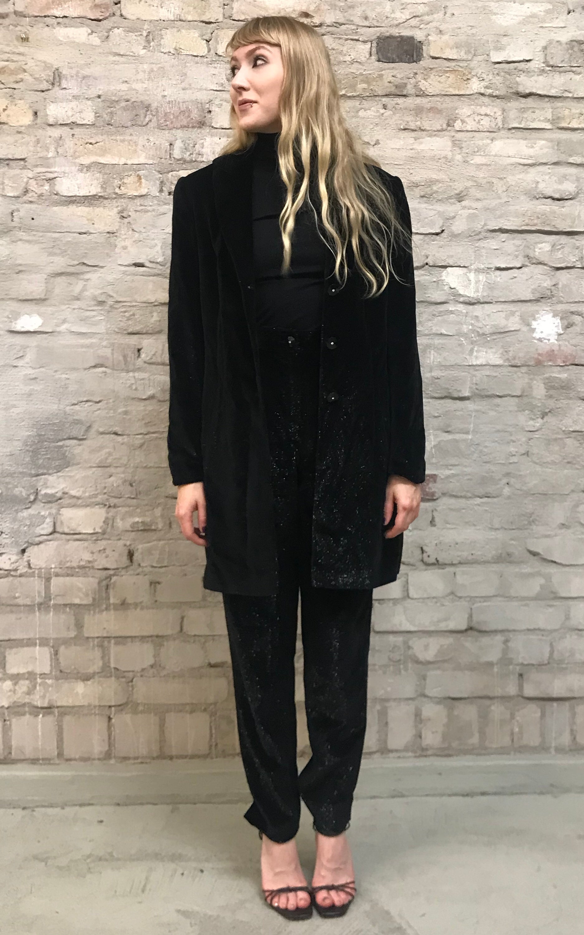 Abito vintage scintillante