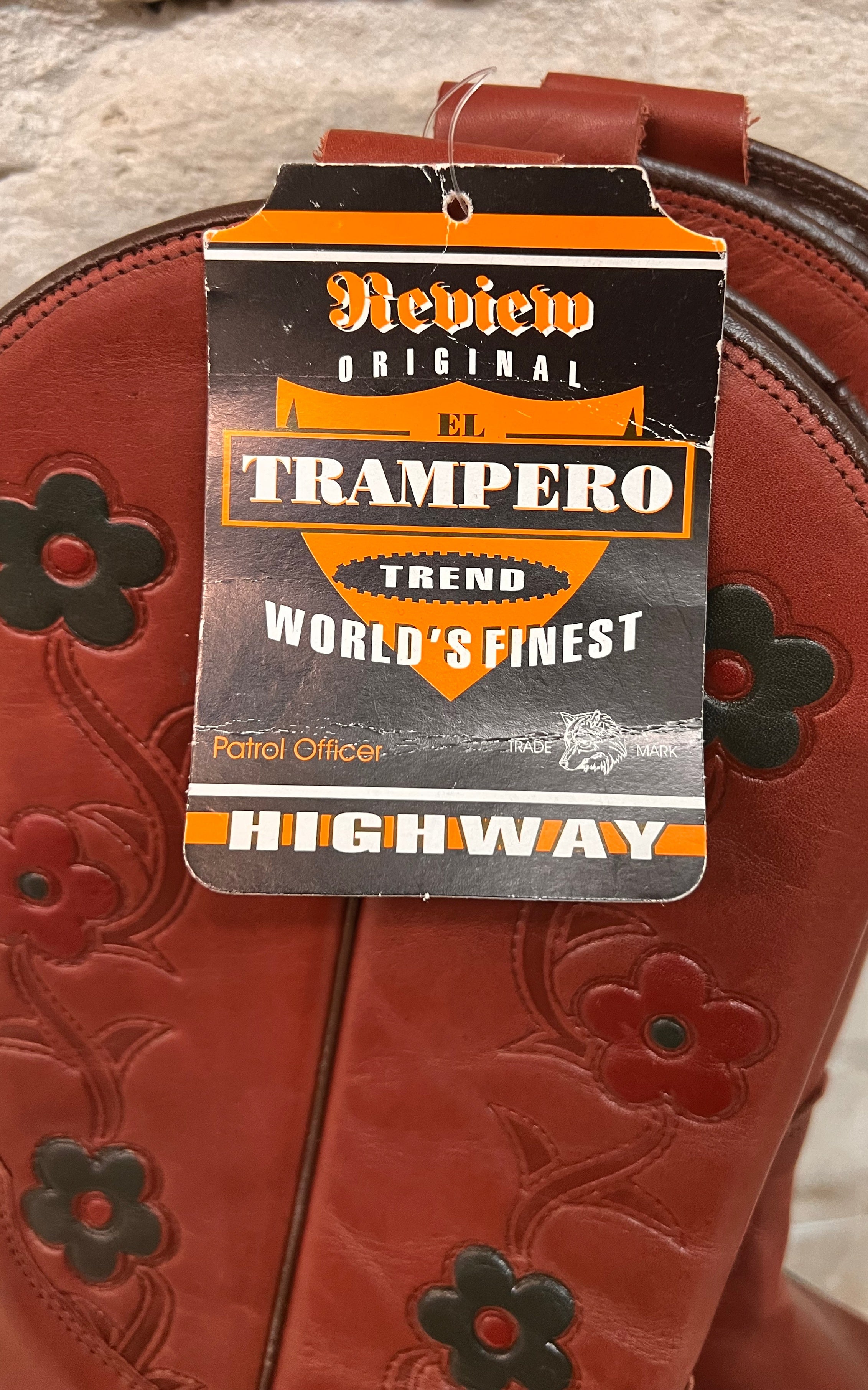 Vintage Flower Cowboy Boots 36 , 37 , 40 & 41