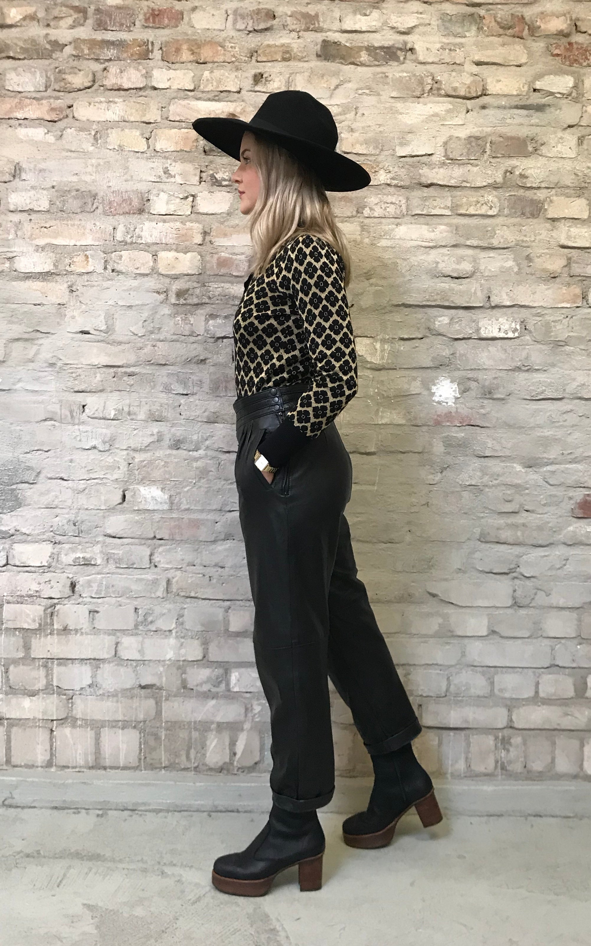 Vintage 80s Leather Pants