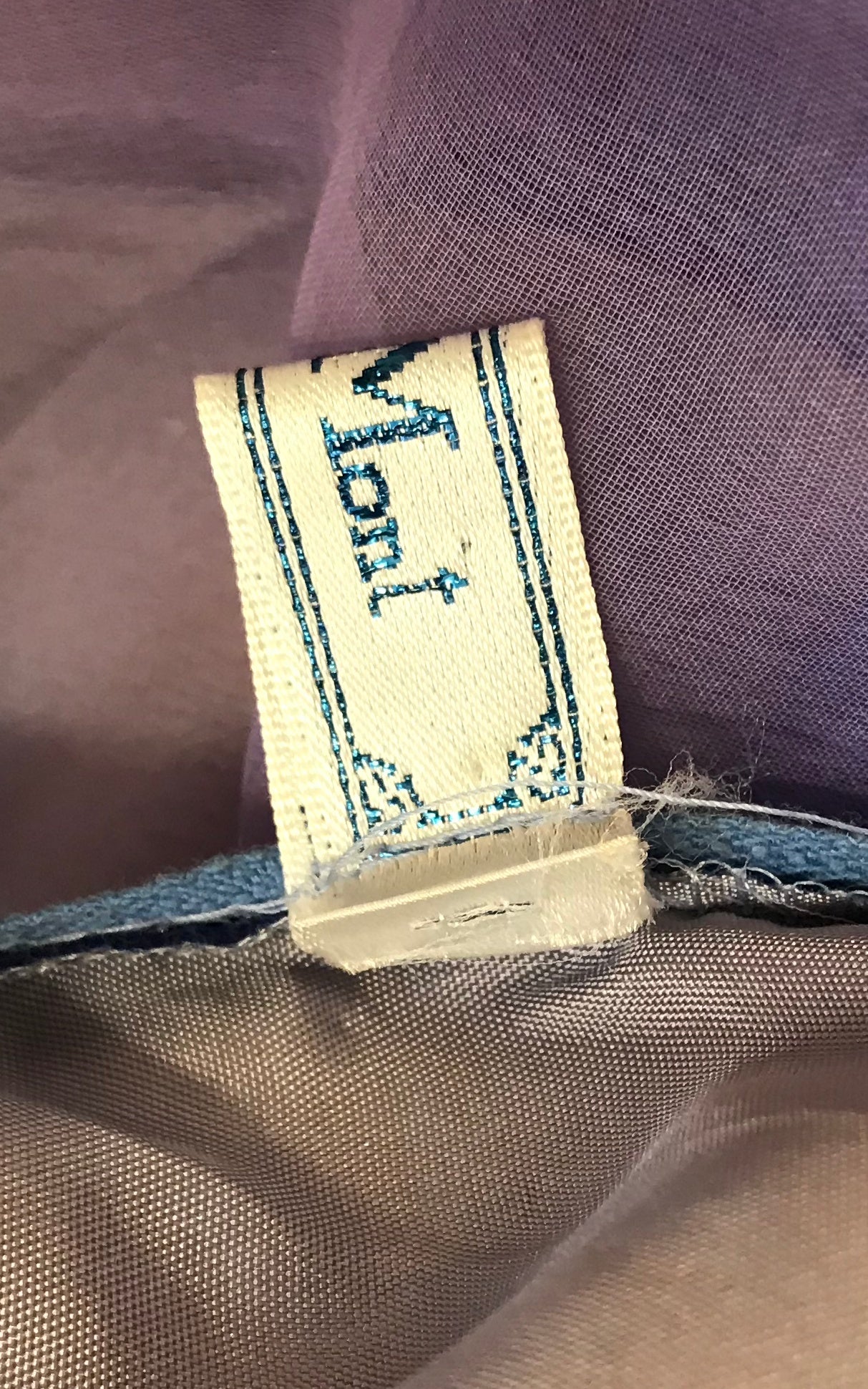 Vintage 70s Vera Mont Rainbow Dress