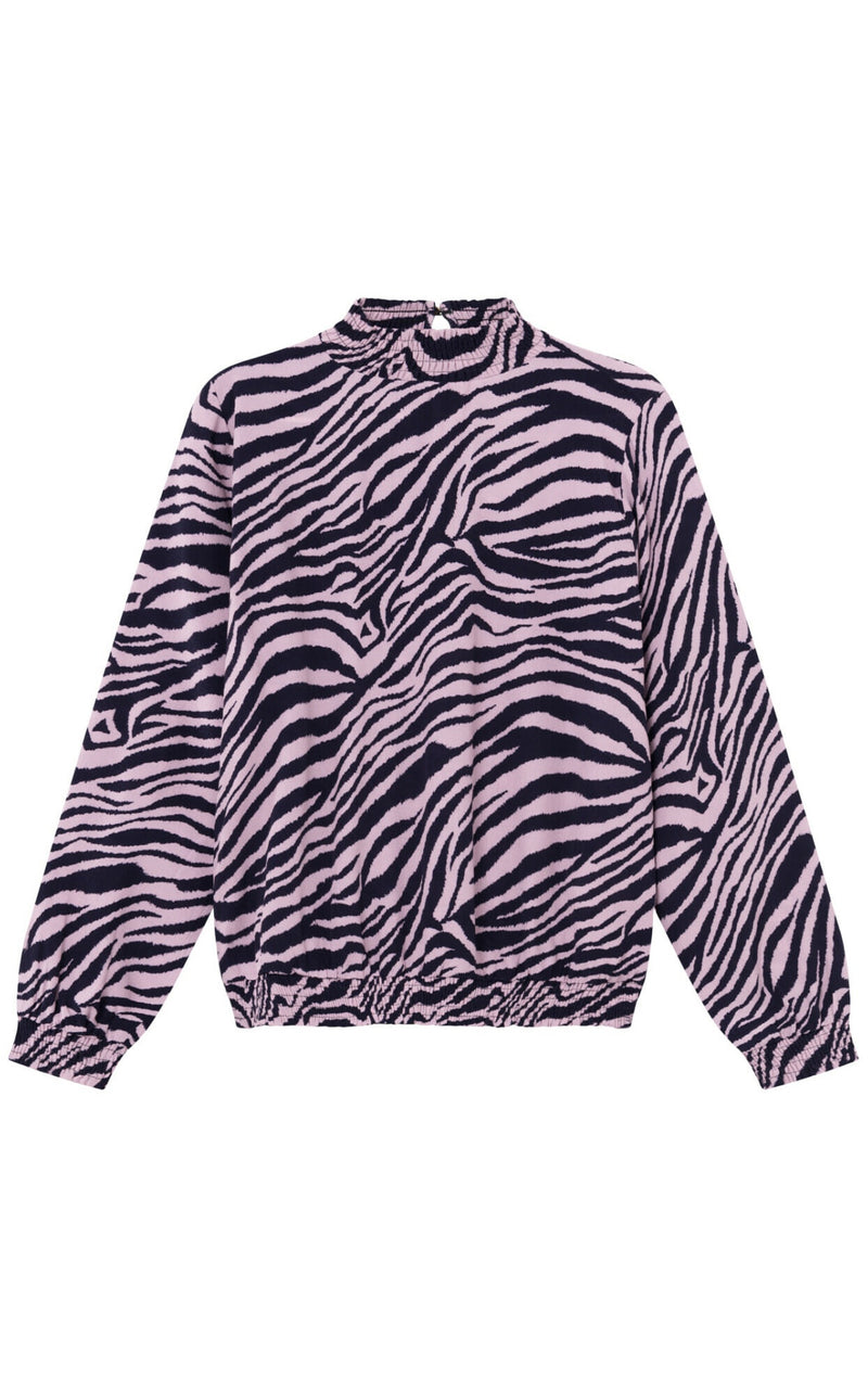 Mademoiselle Yeye Zebra Top
