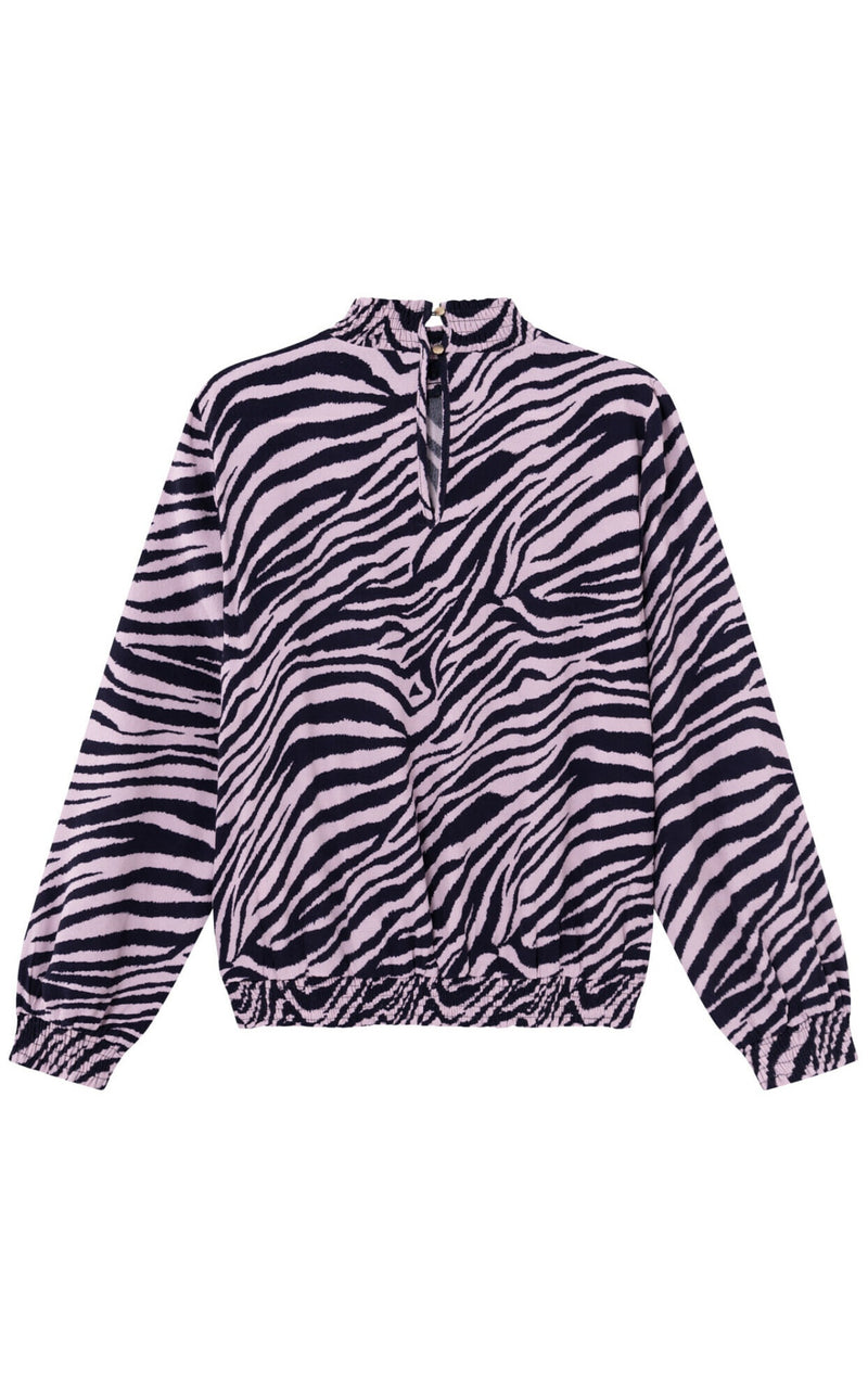 Mademoiselle Yeye Zebra Top