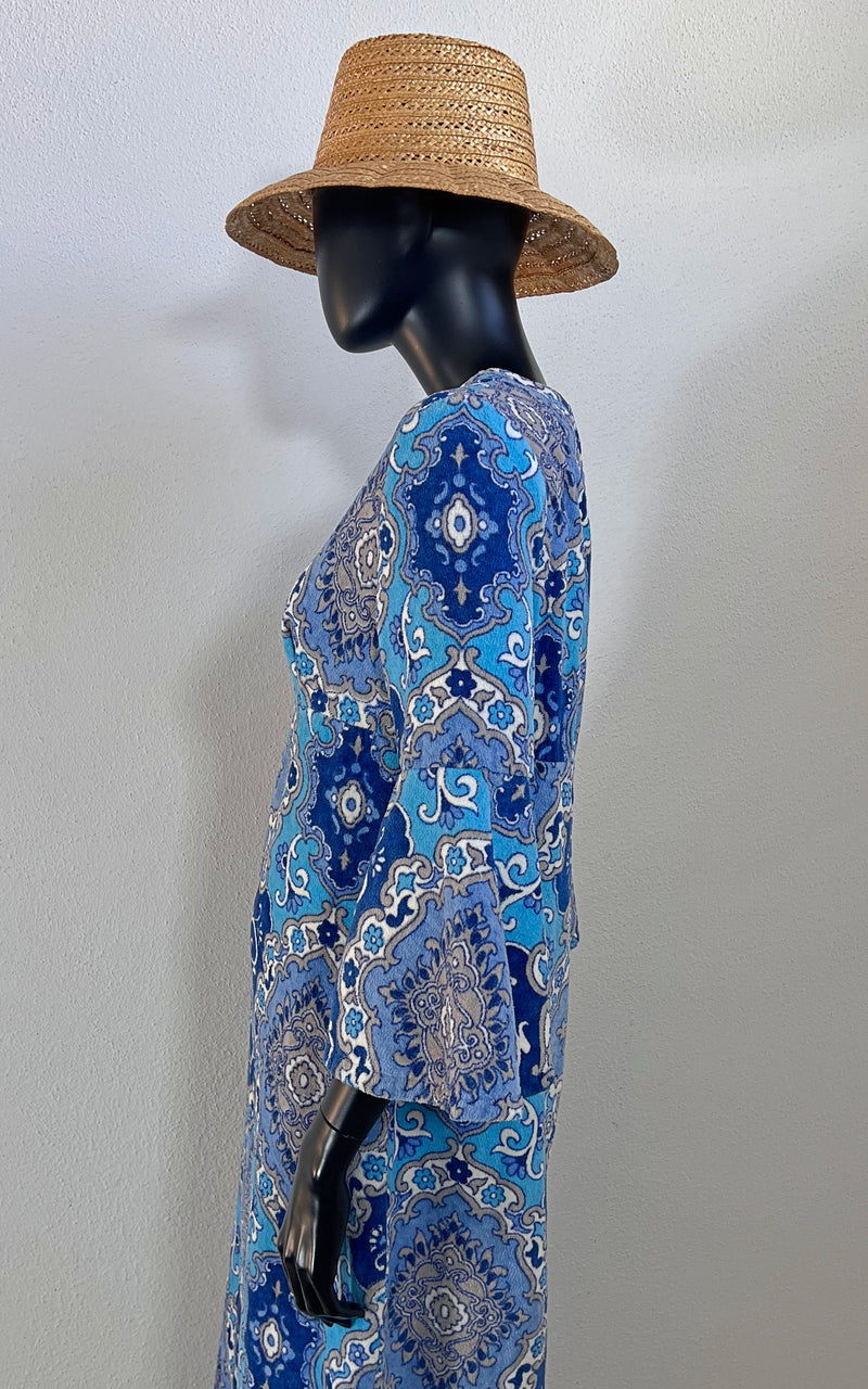 Vintage 70s Towelling Dress